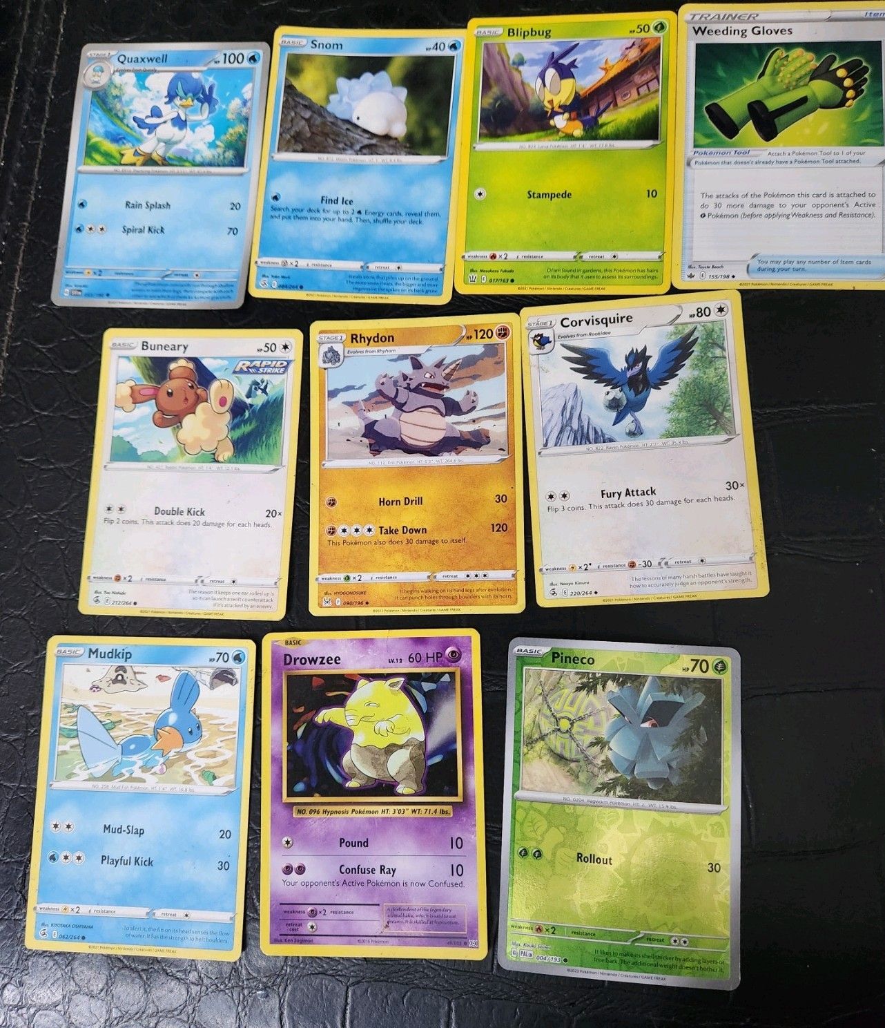 Pokémon Lot Of 10 Cards