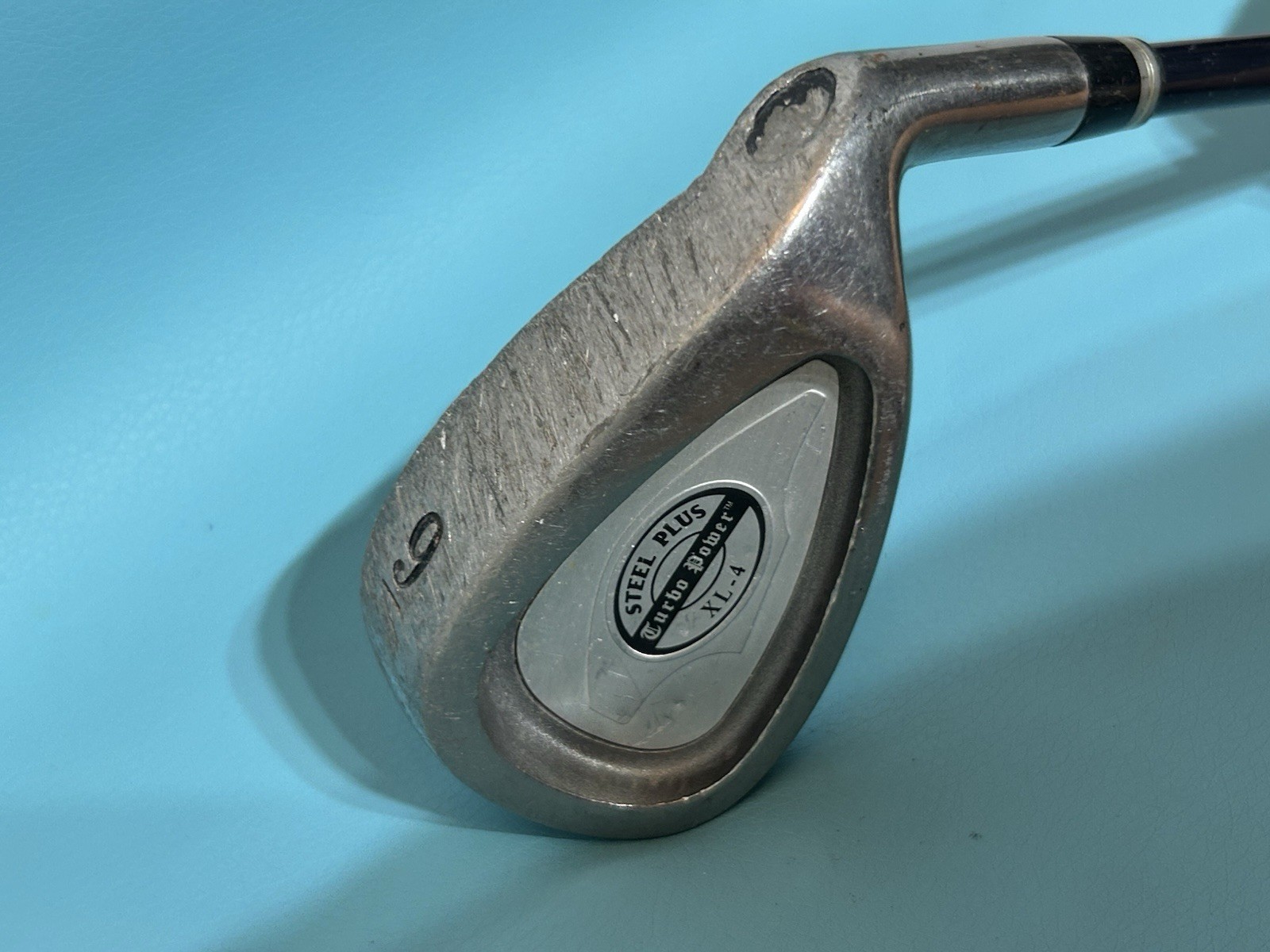 9 Iron Steel Plus Turbo Power XL-4 Vector II Graphite Shaft L Flex