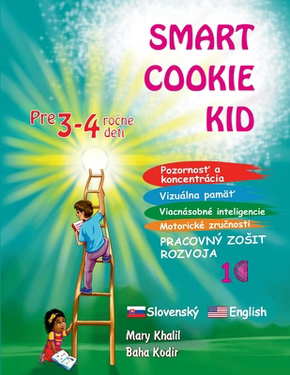 Smart Cookie Kid pre 3-4 ron deti Pozornos a koncentrcia Vizulna pam Viacnsobn i