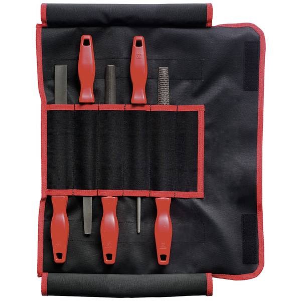 Dick 13092020 File/Rasp Kit, 2 Plates with Plastic Handle, 5 Piece