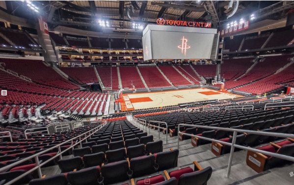 2 Tickets - Rockets vs Portland Trailblazers - March 6th - Sec. 122 Row: WC