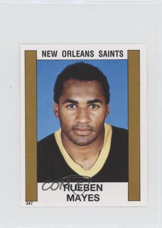 1988 Panini Album Stickers Rueben Mayes #347 0q3