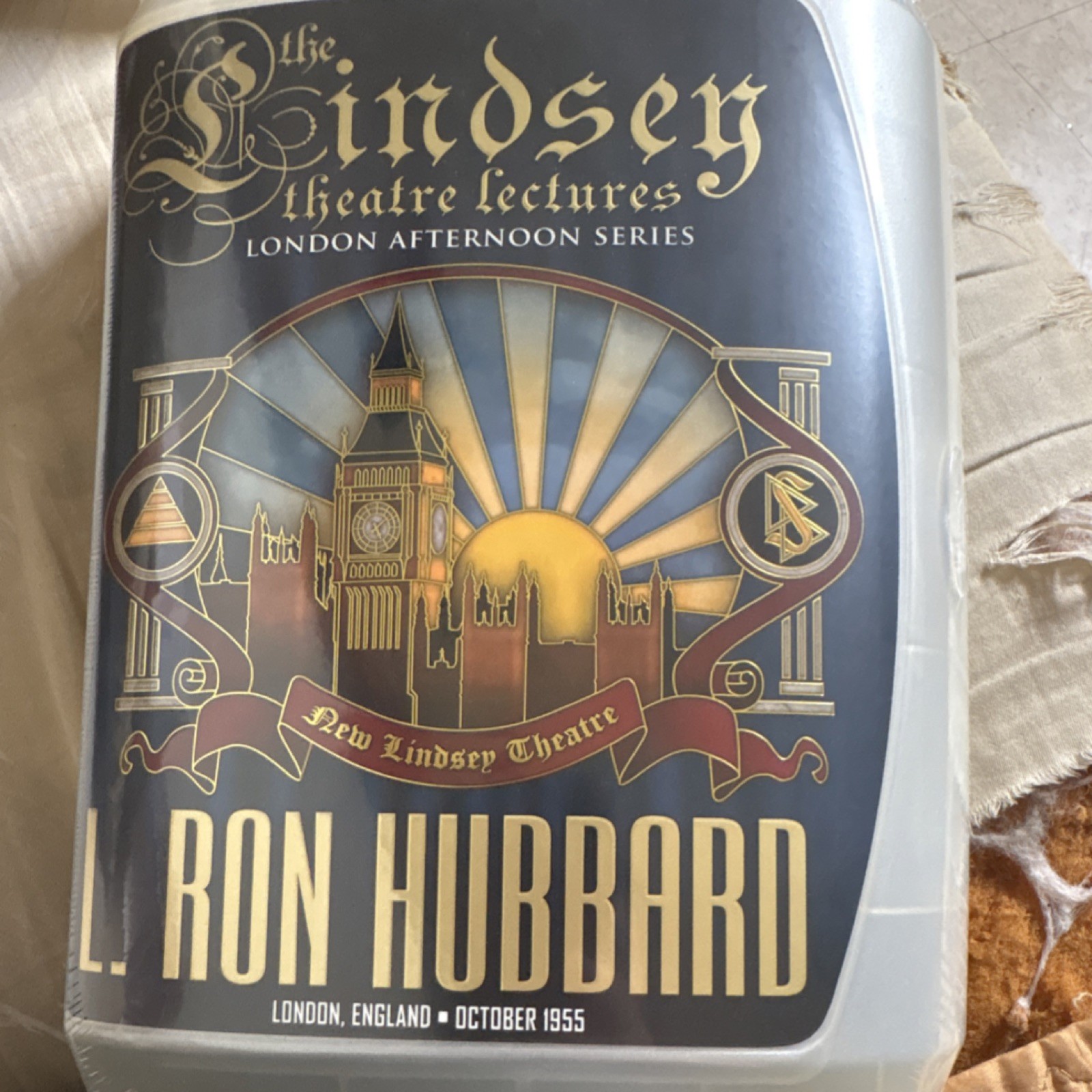 L. Ron Hubbard The Lindsey Theatre Lectures London England October 1955 Audio CD