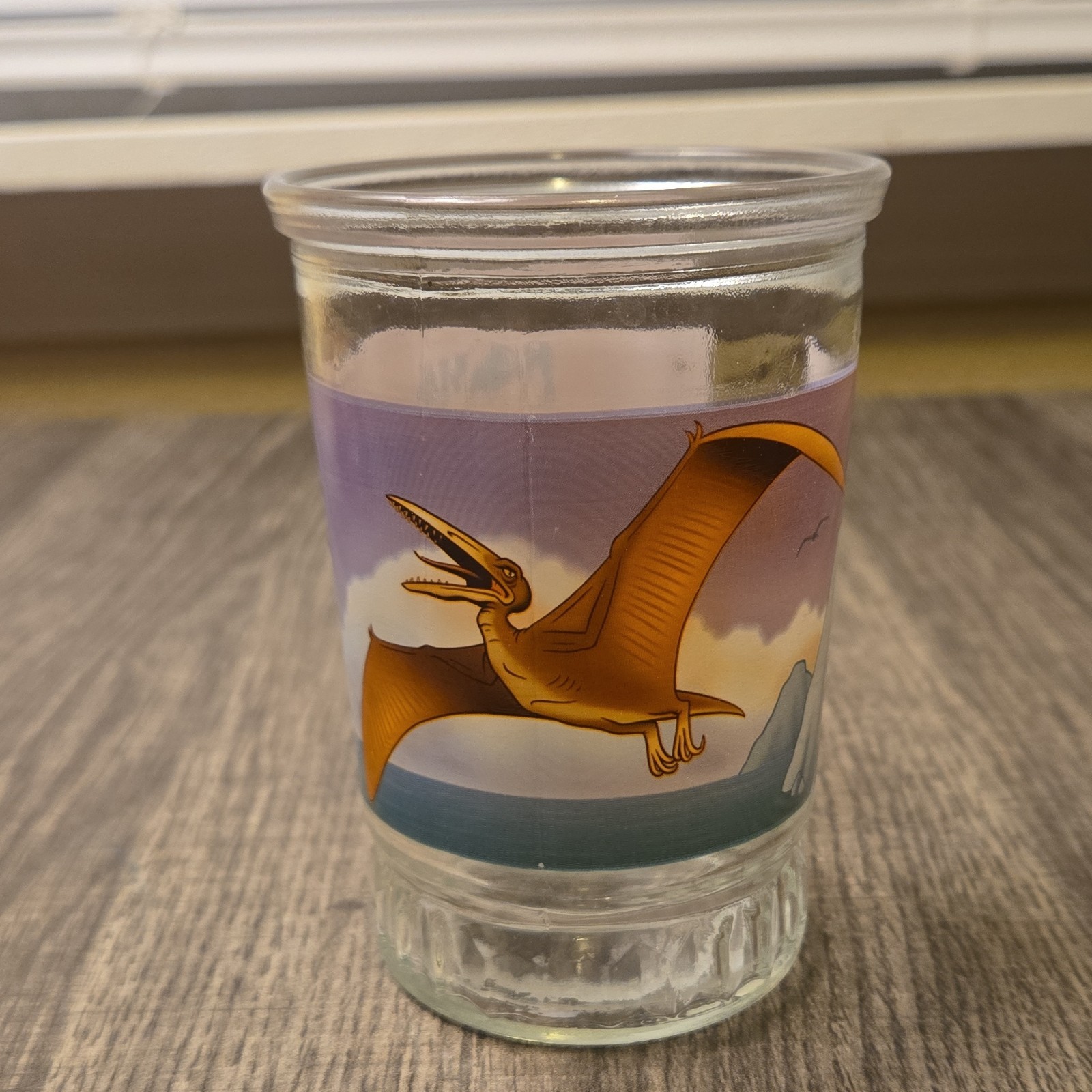 Bama The Great Dinosaurs Pterodactyl Collectible Promo Glass