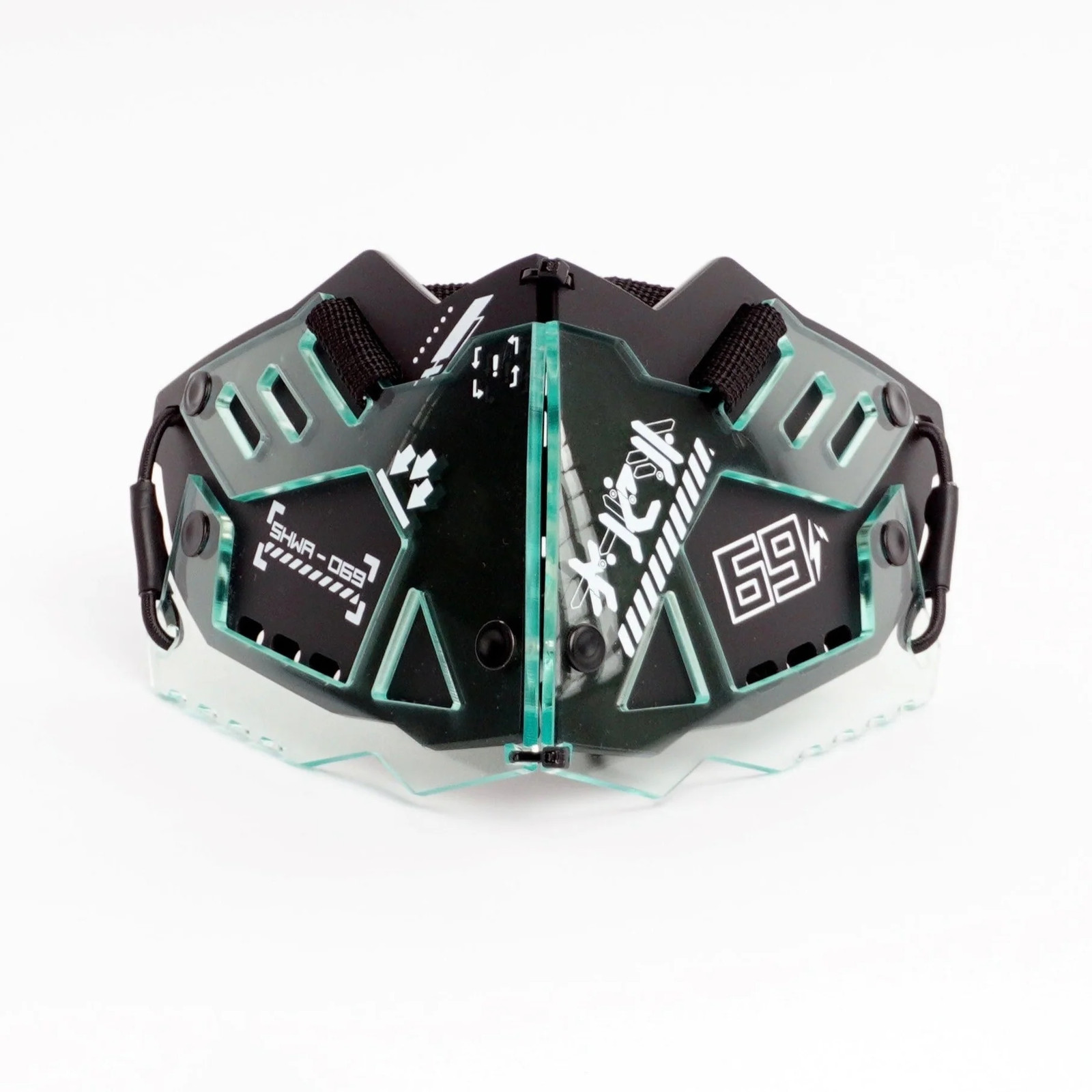 [SHWA] SW-01 Techwear Style QOZE Collab Mask Cover - Mint