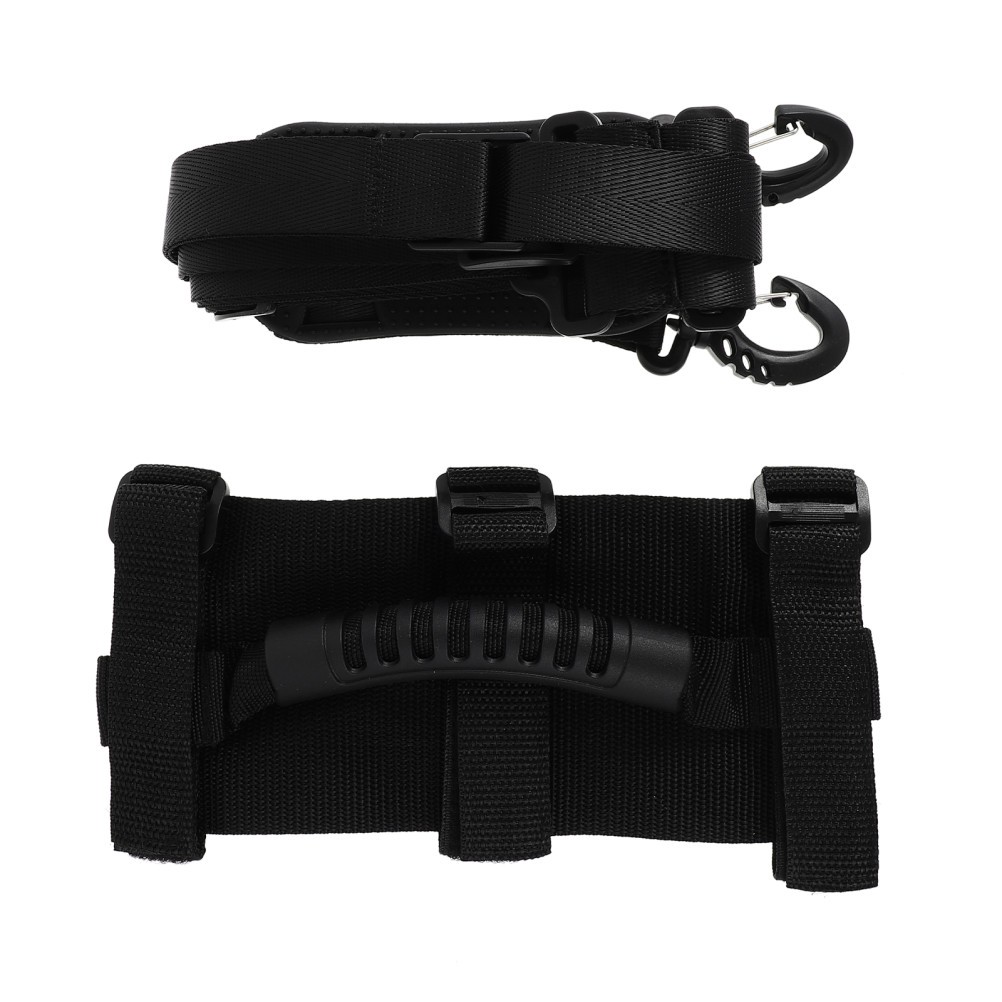 2Pcs Scooter Shoulder Straps Adjustable Scooter Carrying Straps Handles (Black)