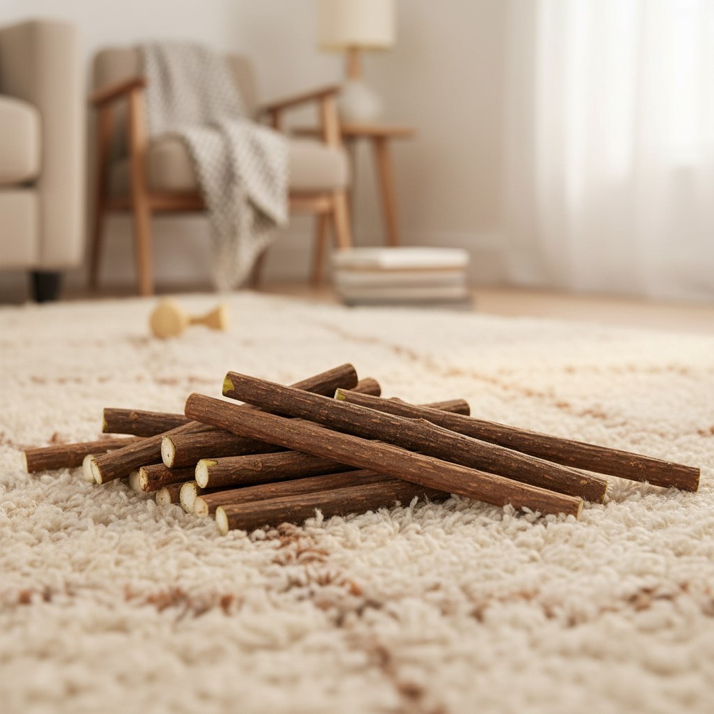 Natural Silvervine Chew Sticks - 12 Count Dental Health and Play Toys for Cats