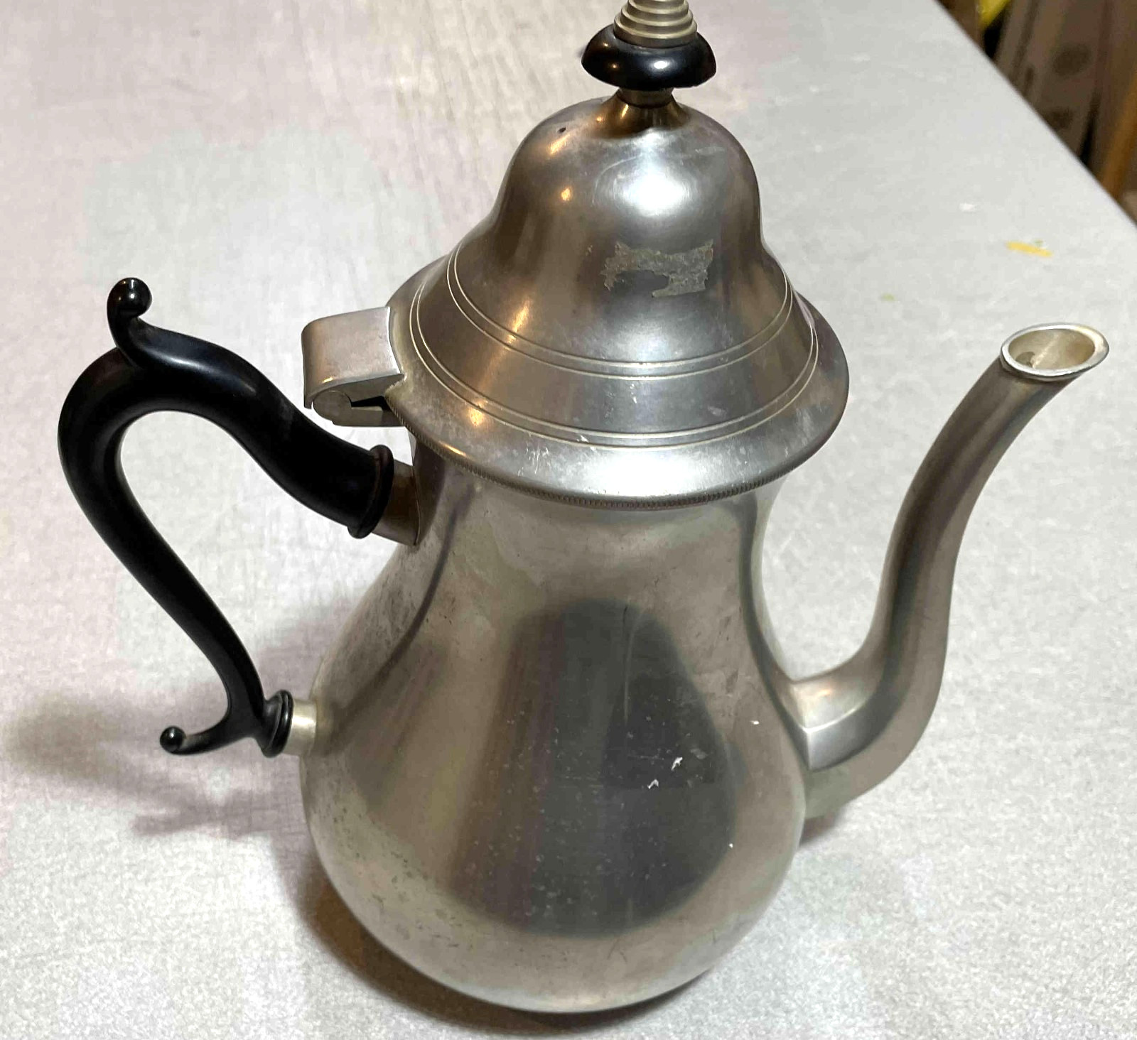 Royal Holland Sleepy Hollow SHR Pewter Coffee Tea Pot