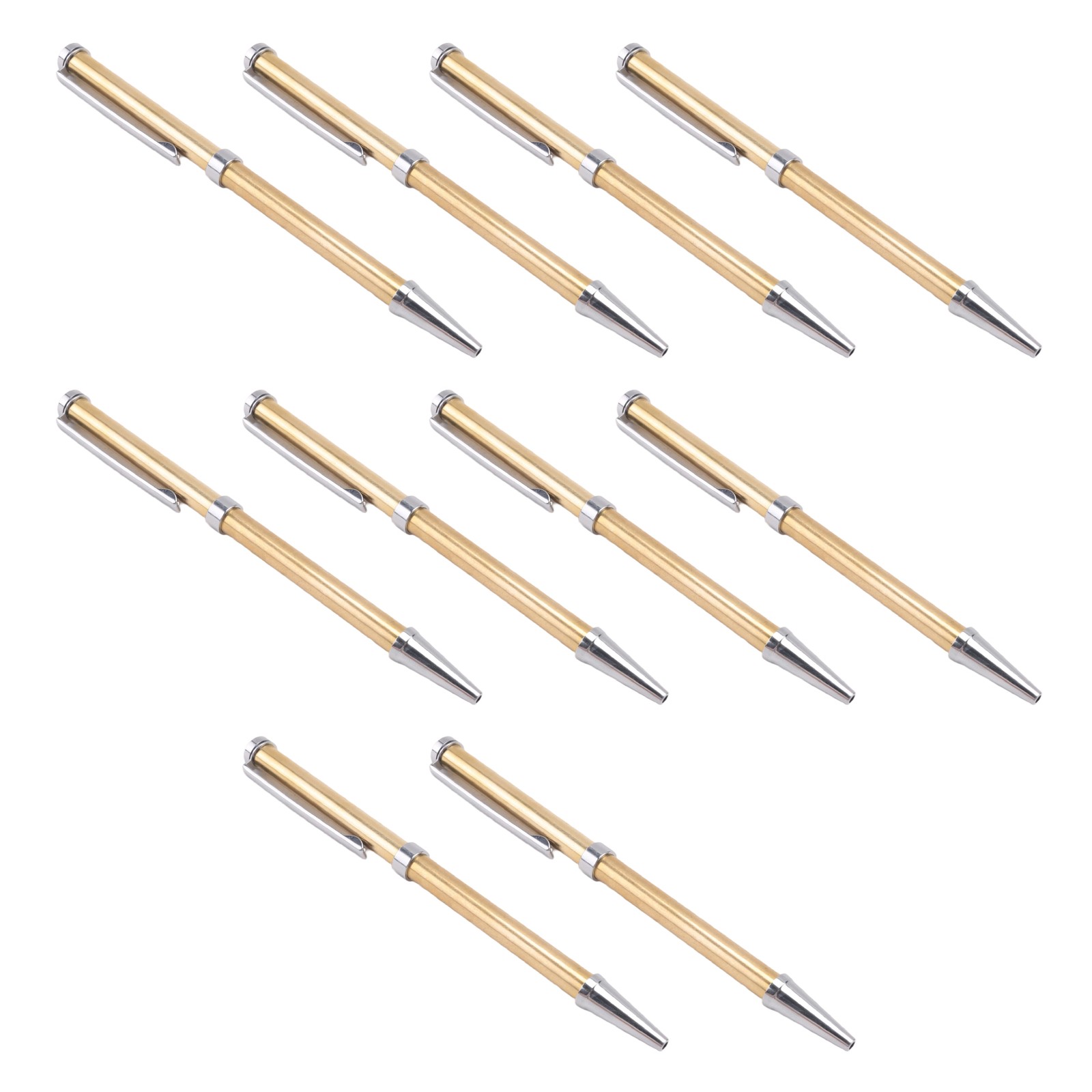 10 Pcs Pen Kits for Wood Turning 7mm Slimline Pen Twist Kit with Refill7887