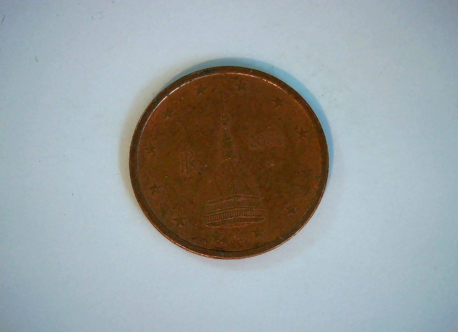 2002 2 Euro Cent Euro cent (common reverse) Coin