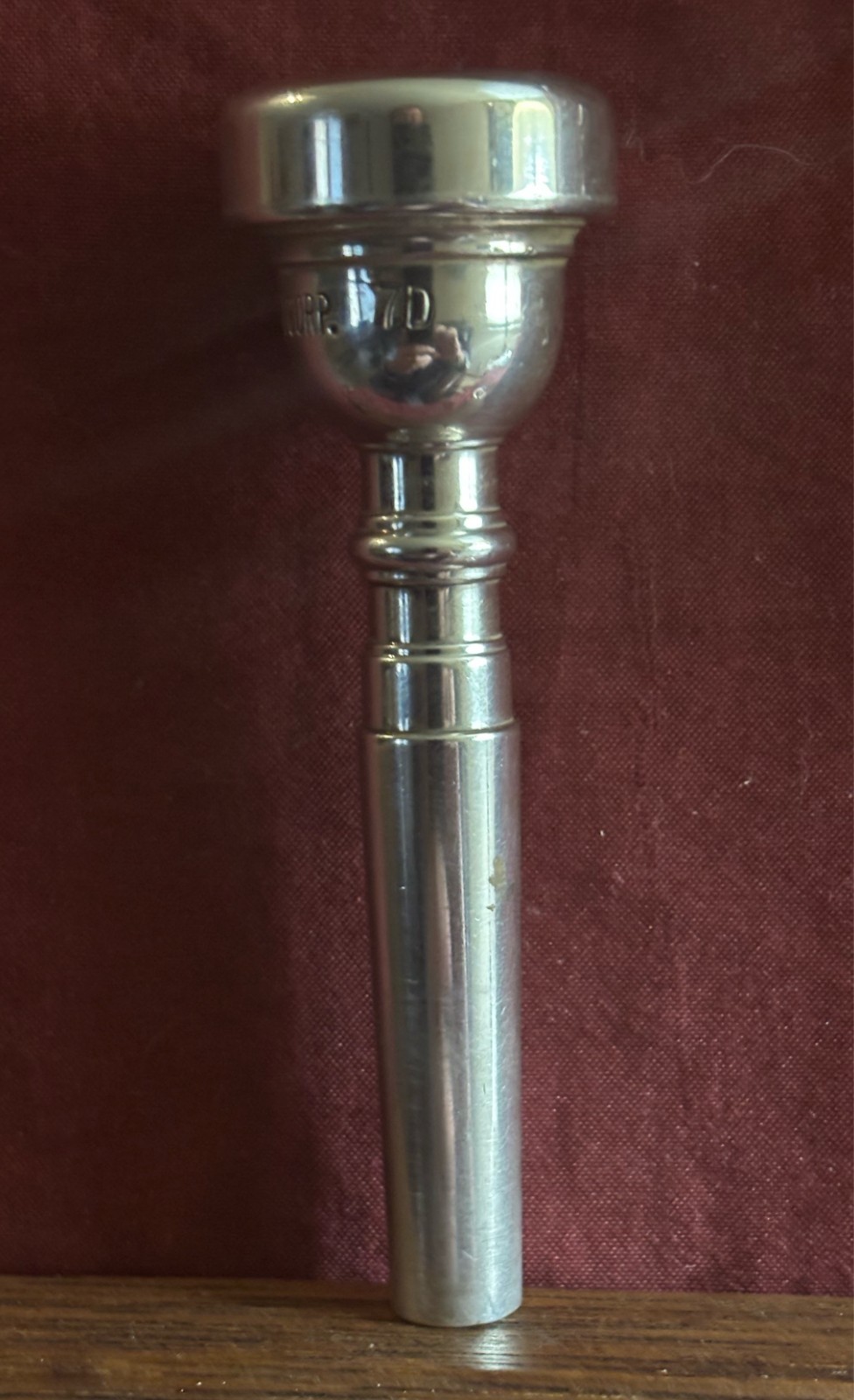 Bach Trumpet Mouthpiece in Silver 7D