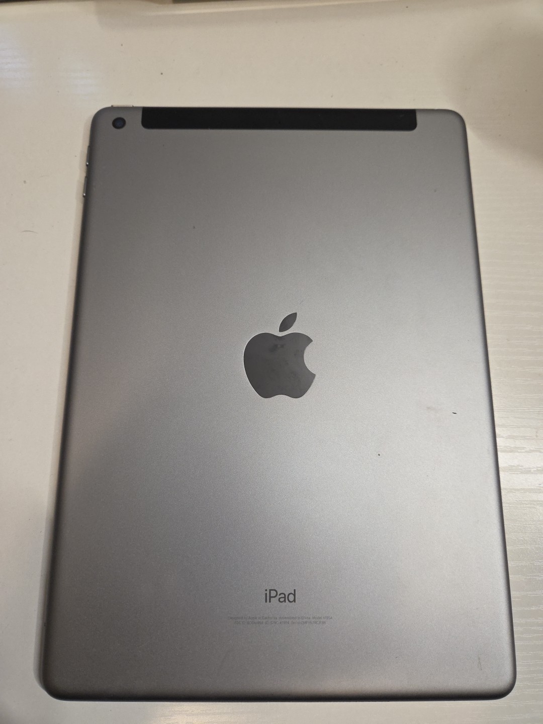 Apple iPad 6th Gen A1954 With Protectors UNTESTED FOR PARTS ONLY (YY01)