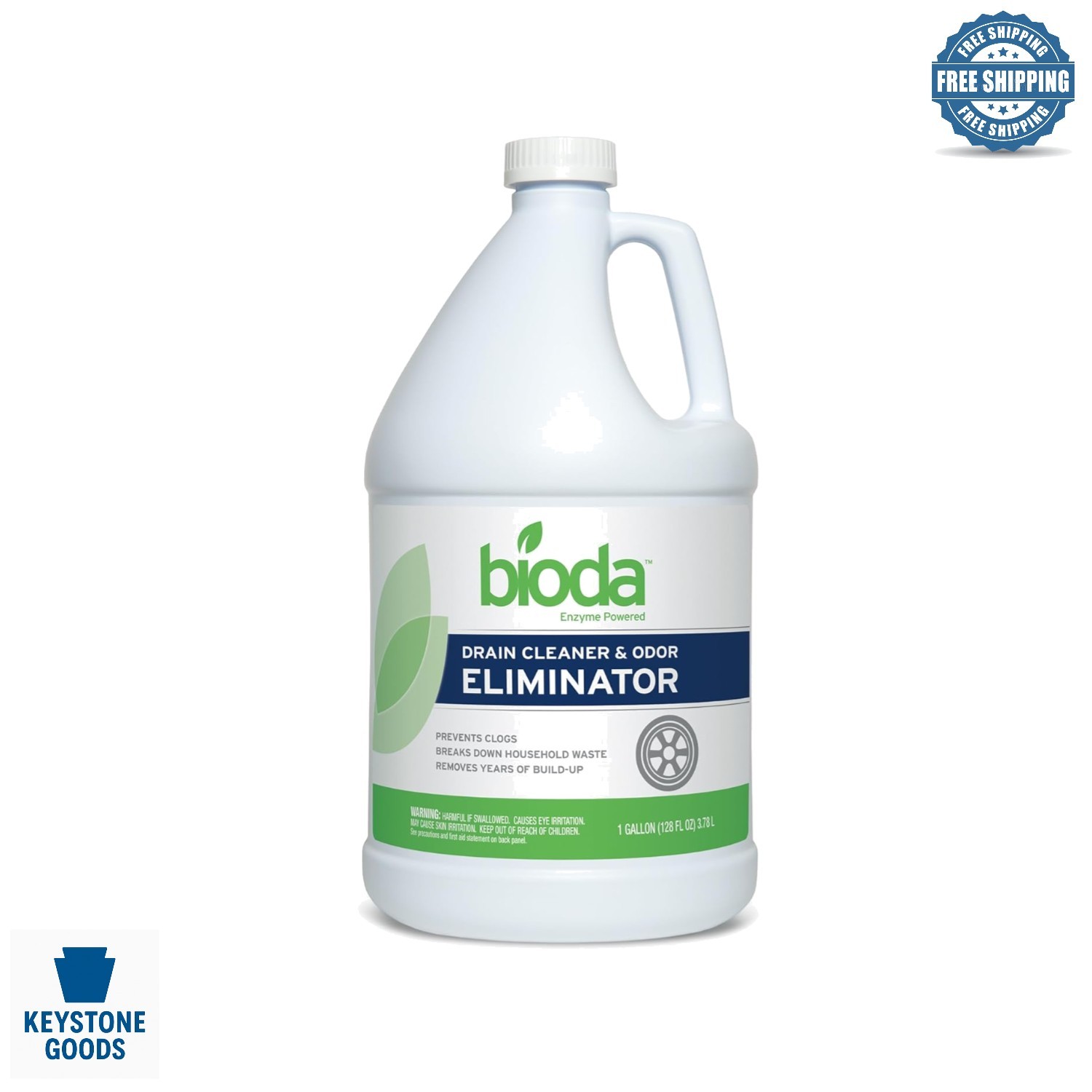 1-Gallon Professional Enzyme Drain Cleaner & Odor Eliminator