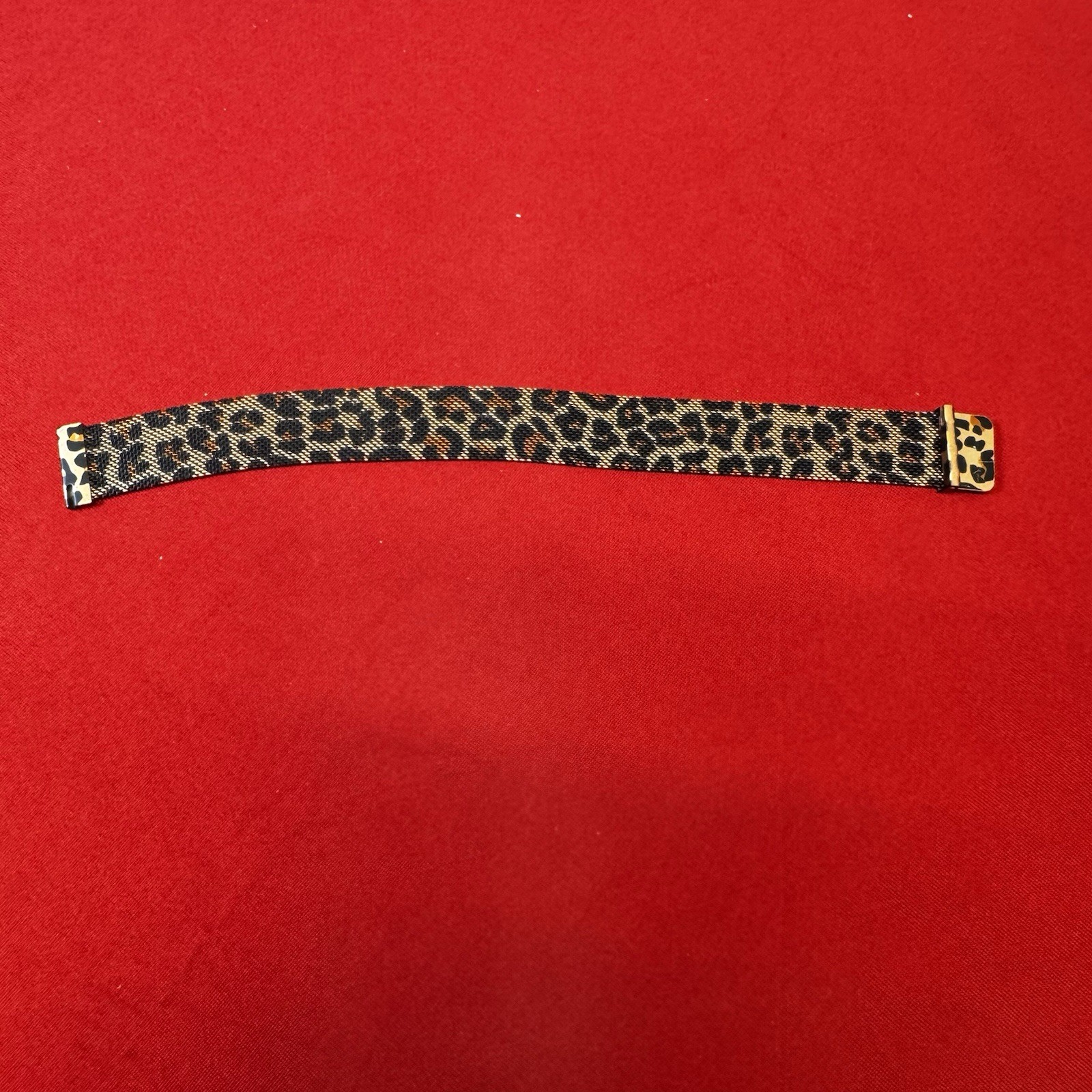 Leopard Metallic Magnetic Smart Watch Band