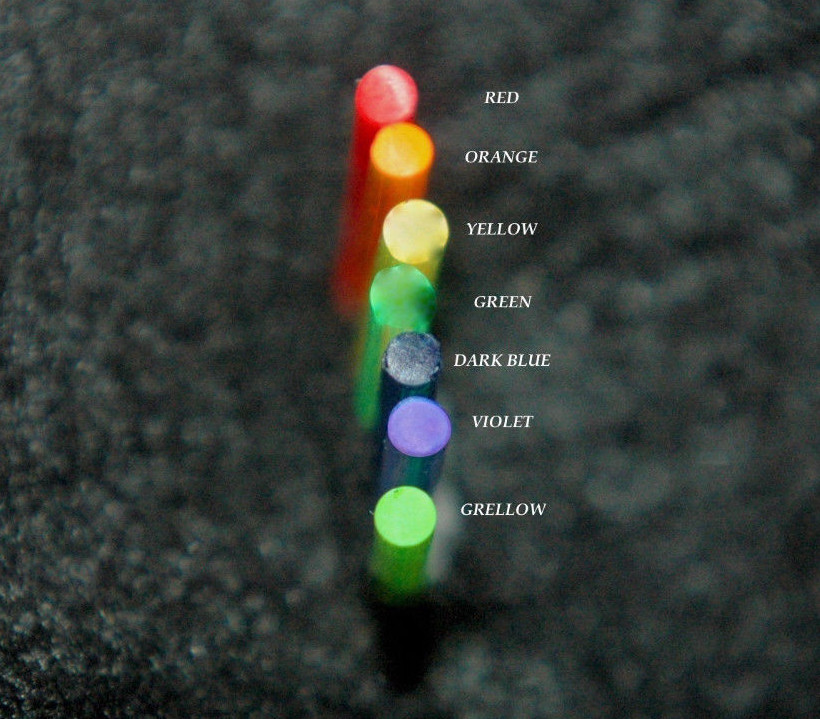 Target 🚥🎯🔫Sig FiberOptic Bright .060/1.5mm or .040/1mm Rod Neon