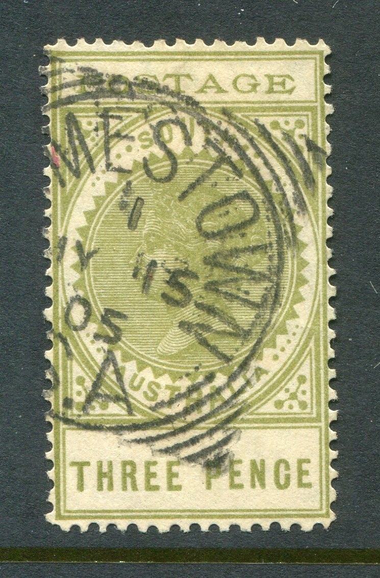 Australia South Australia #121a Victoria 3 P. [Used]