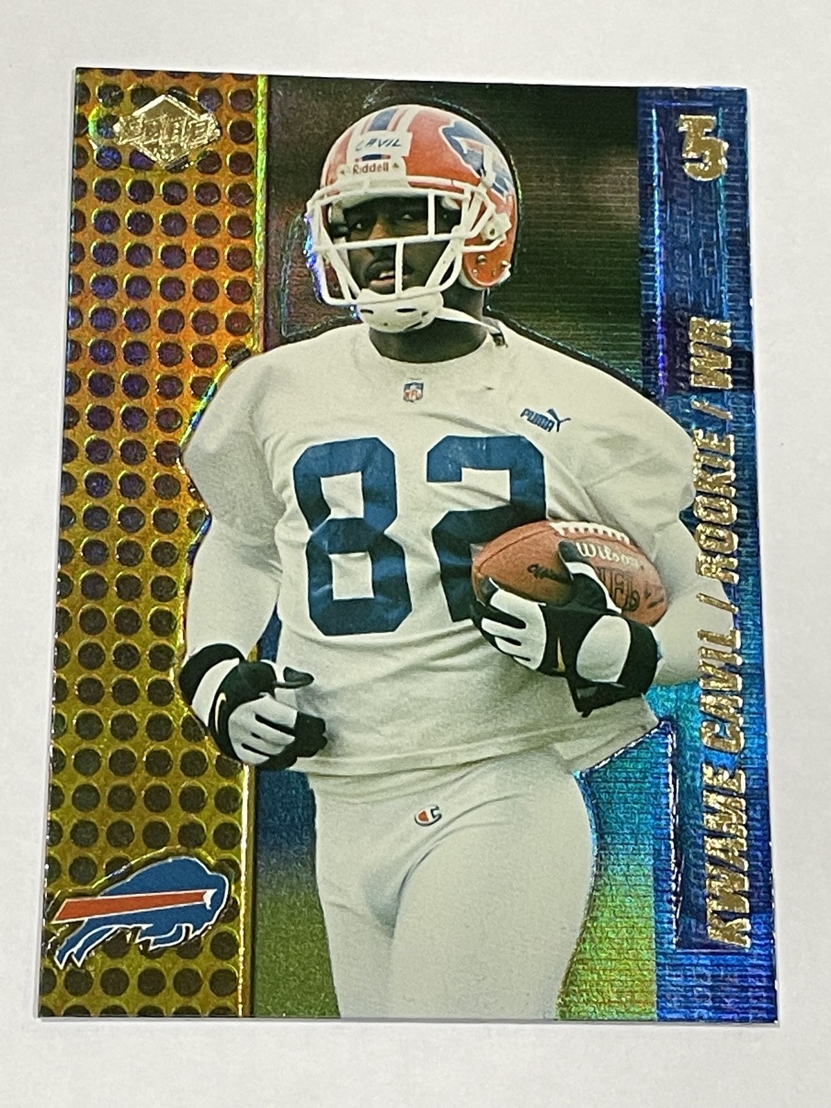 2000 Collector's Edge T3 Football #/999 - Kwame Cavil RC - Buffalo Bills