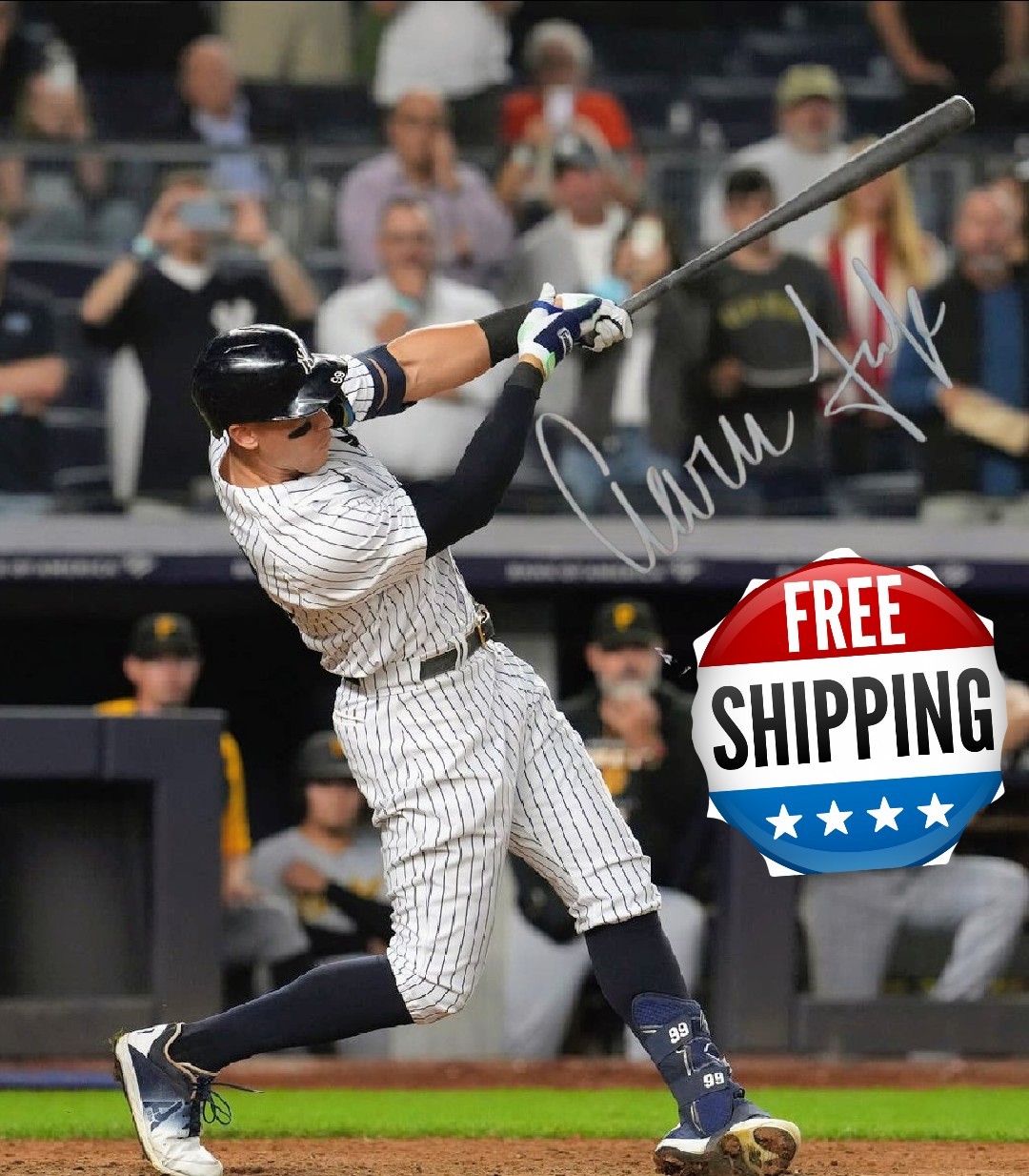 Aaron Judge Autographed 8x10 Photo Reprint Signature Free Shipping 