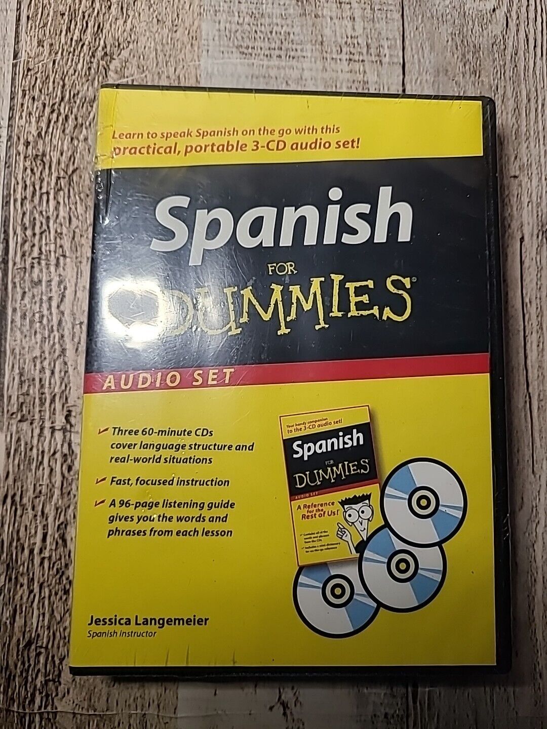 Spanish for Dummies Audio Set by Jessica Langemeier (2007, Compact Disc)