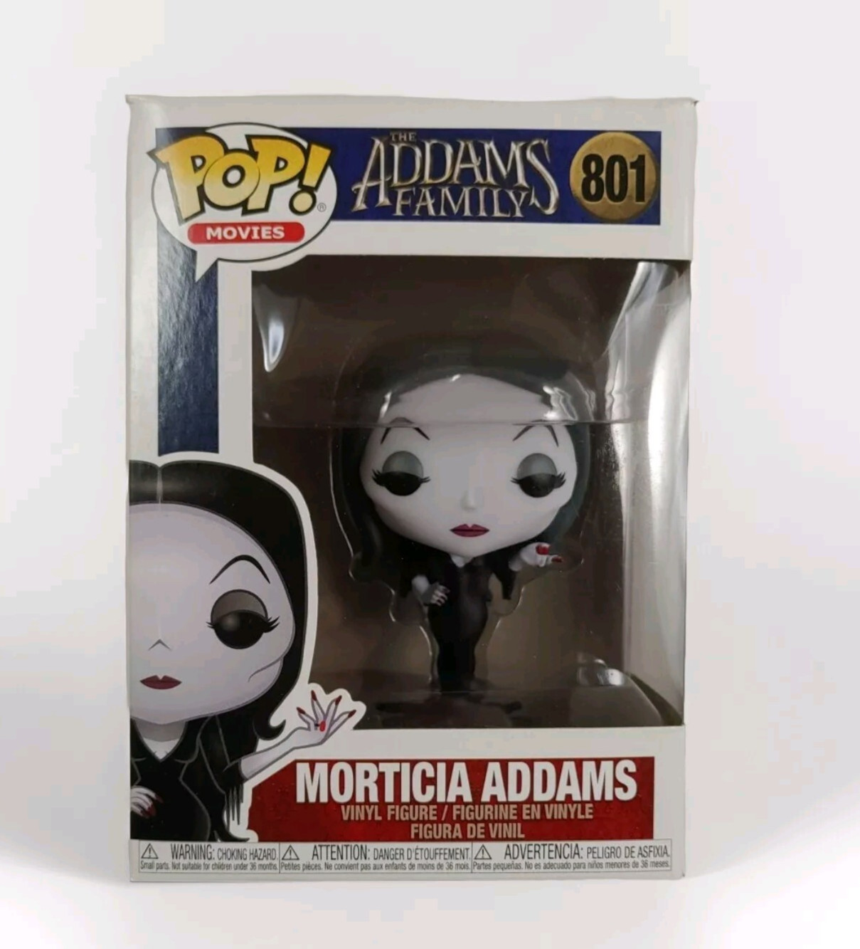 Brand New And Sealed Funko Pop! Vinyl The Addams Family Morticia Addams #801