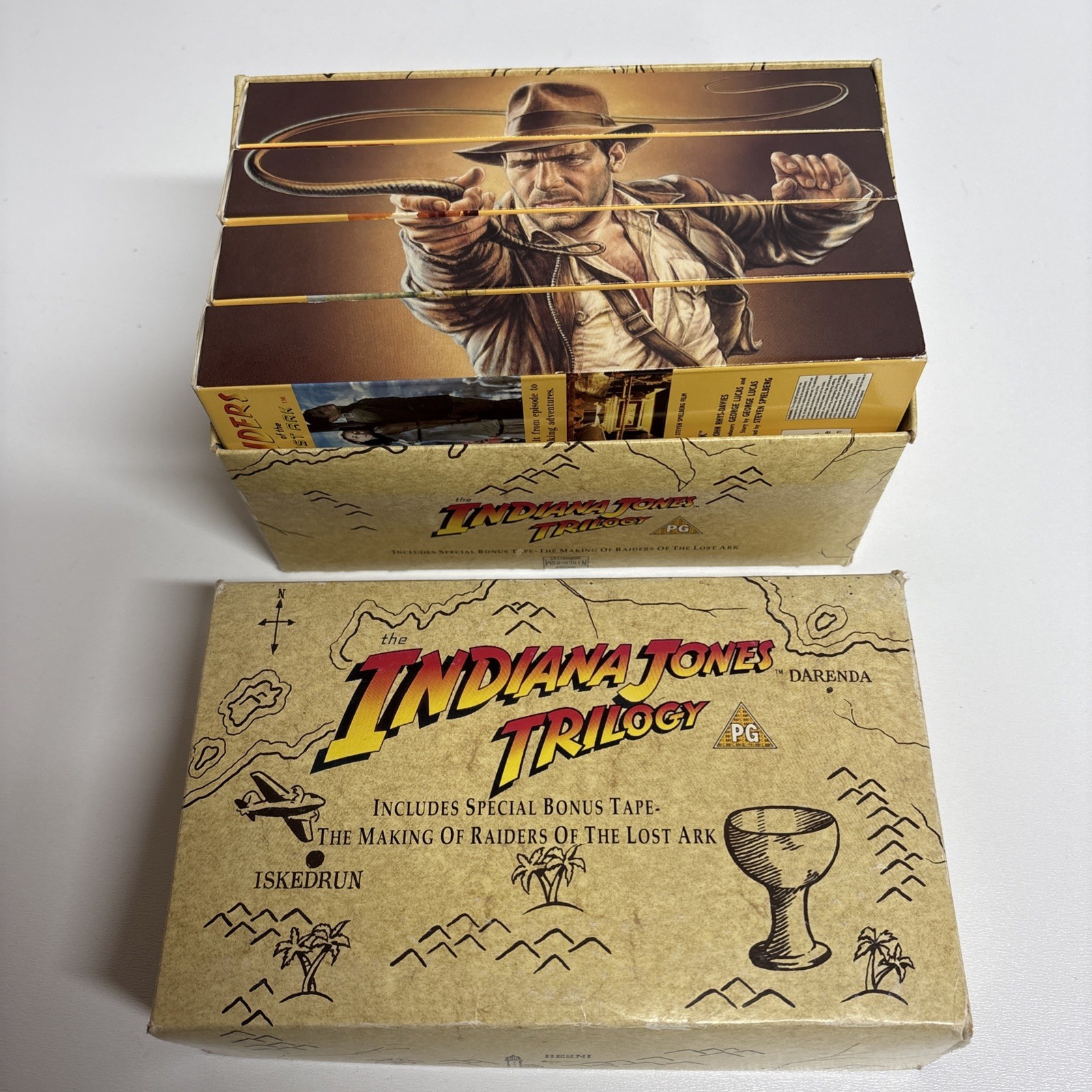 Indiana Jones Trilogy Special Edition Widescreen VHS Box Set