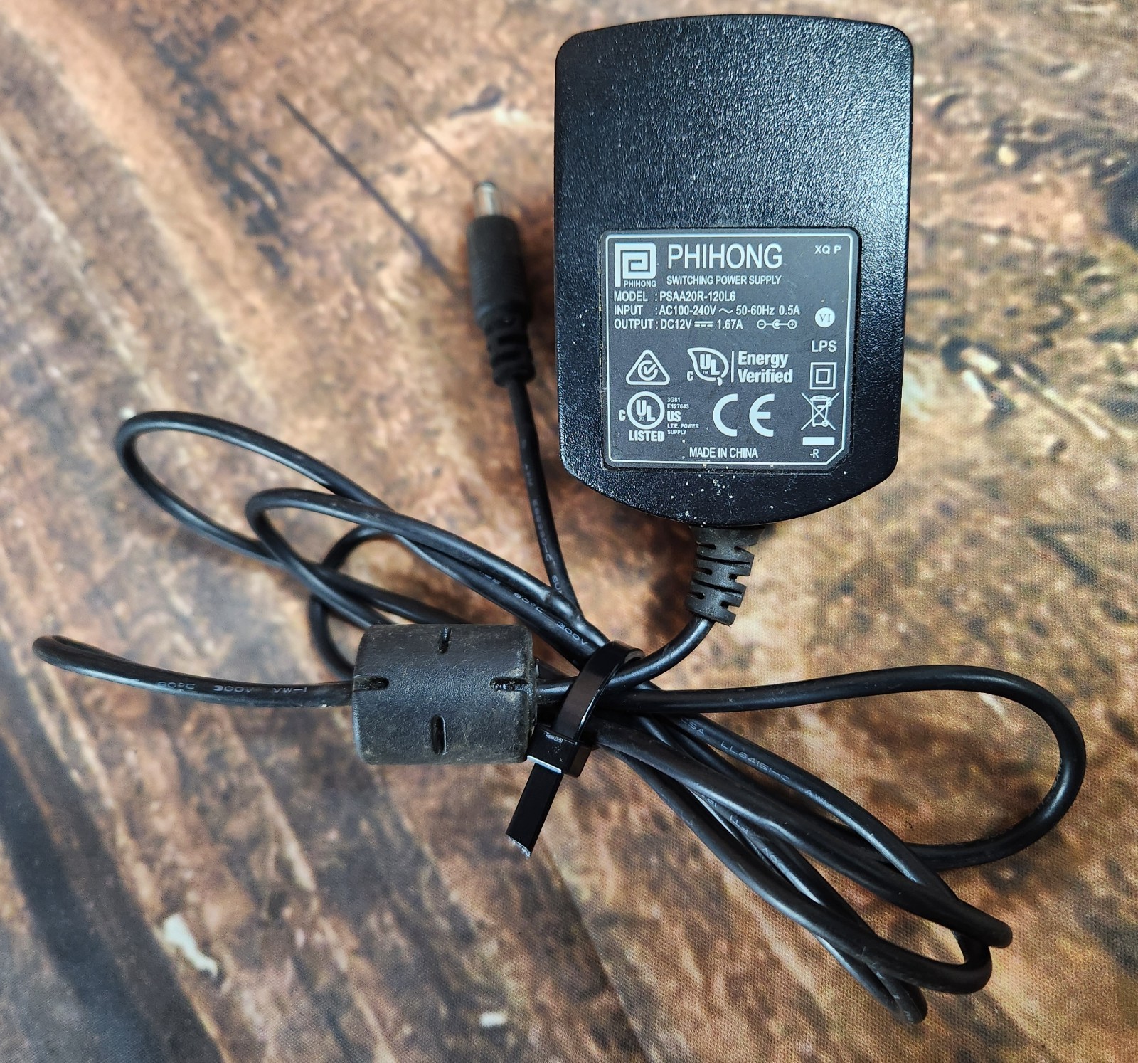Phihong PSAA20R-120L6 AC Adapter for Blackmagic Cameras Tested Working FREE SHIP