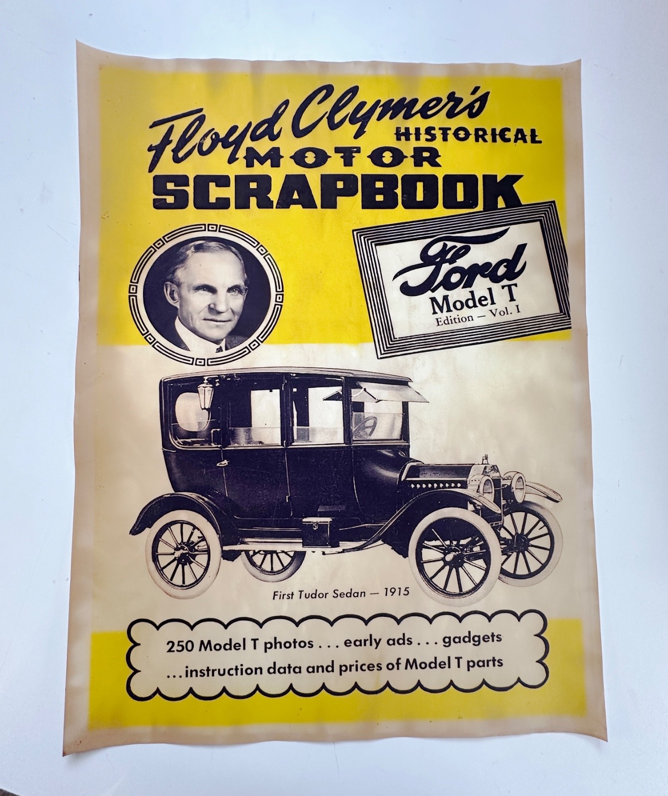 Ford motors poster 18x24"