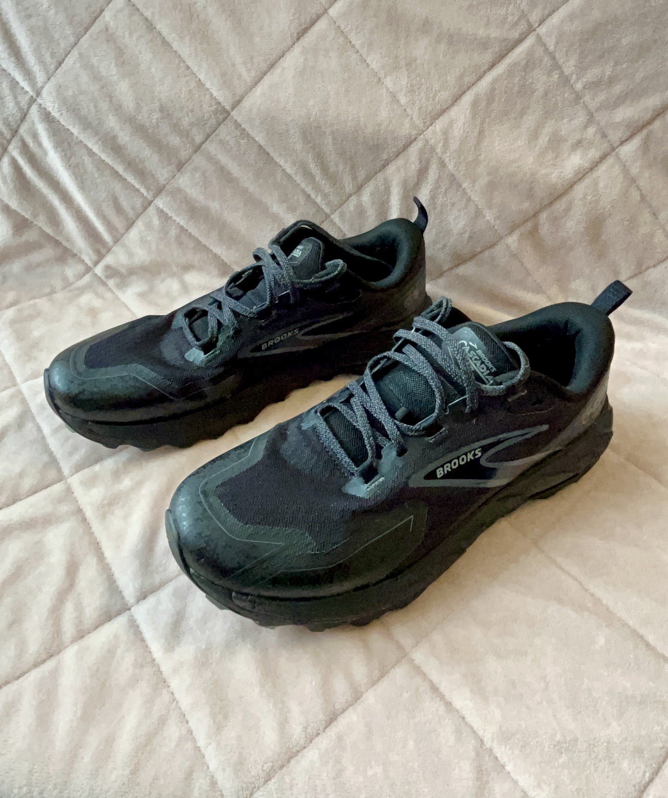 Brooks Cascadia Men's Black Mesh Trail Running Shoes US 10, MPN 1104261D072