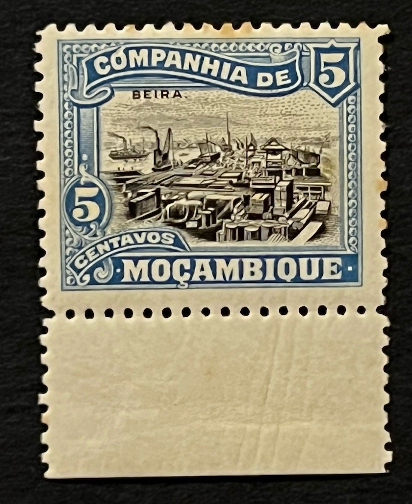 Travelstamps: Mozambique Company Stamps Sc# 120, 5¢ “Beira” Mint MOGH