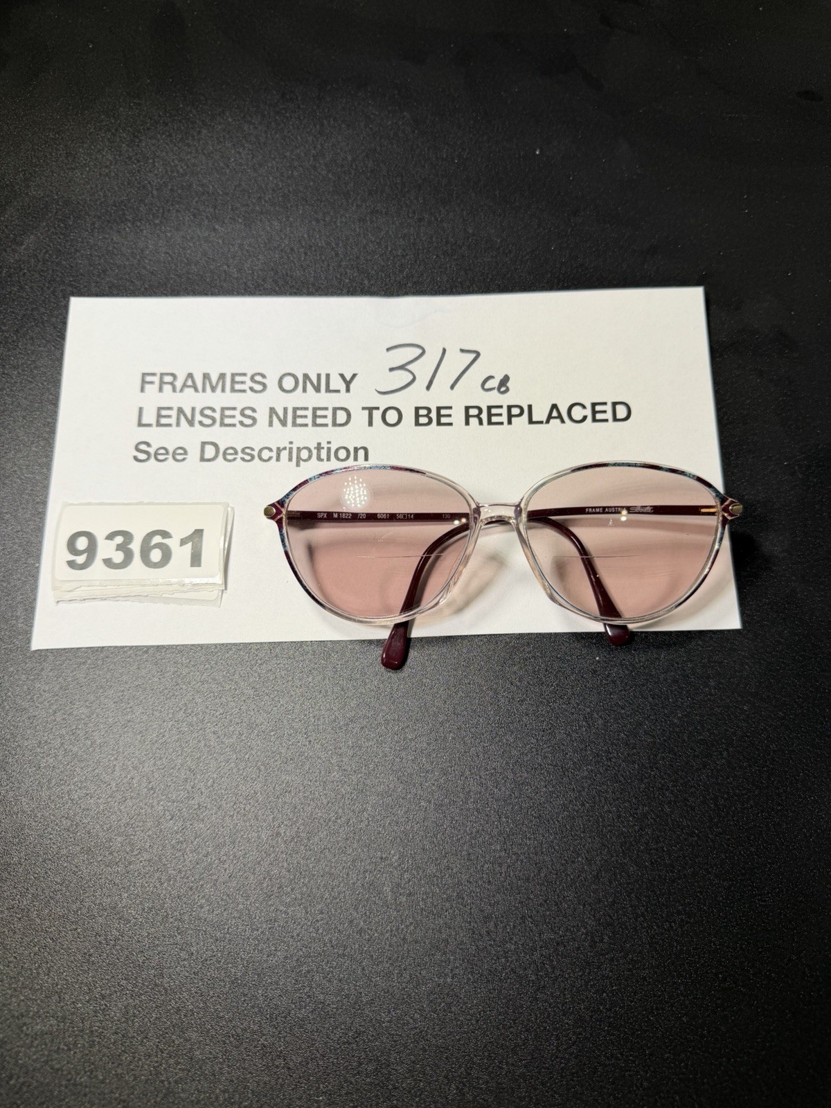 Silhouette Eyeglasses SPX M 1822 /20 6061 56 14 130