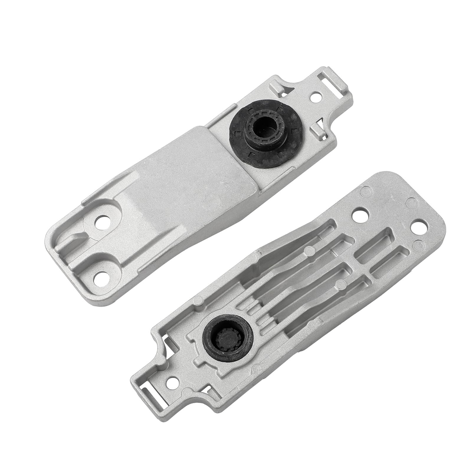 Lower Radiator Bracket Compatible with 2013-2020 Chevy Impala Silver 