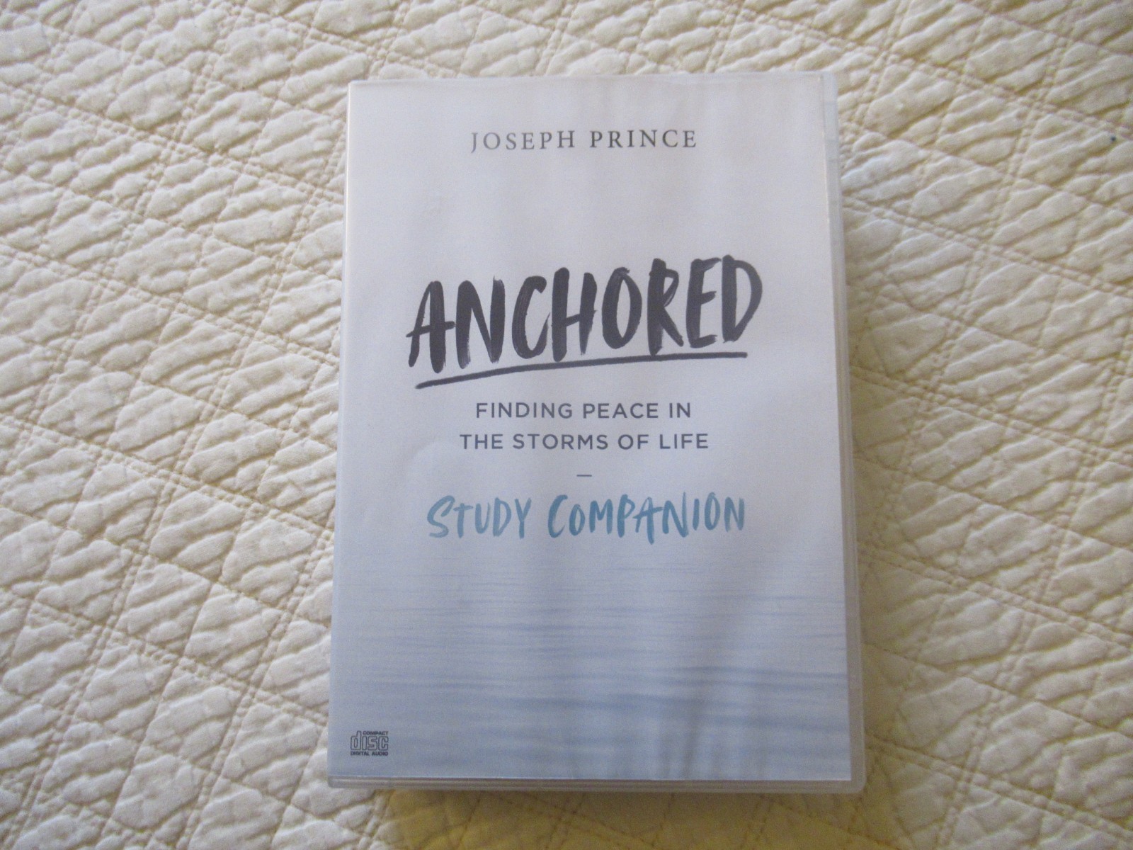 Joseph Prince Anchored: Finding Peace In The Storms Of Life Study Companion (CD)