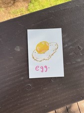 ACEO Art Card Original Acrylic Marker Painting 2.5in x 3.5in Jess Lynnae Art