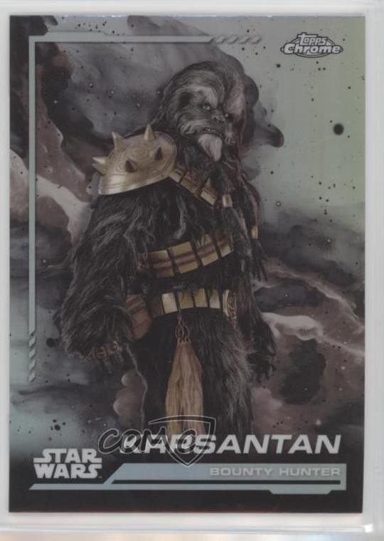 2024 Topps Chrome Star Wars Rainbow Refractor Krrsantan #26 0b6c