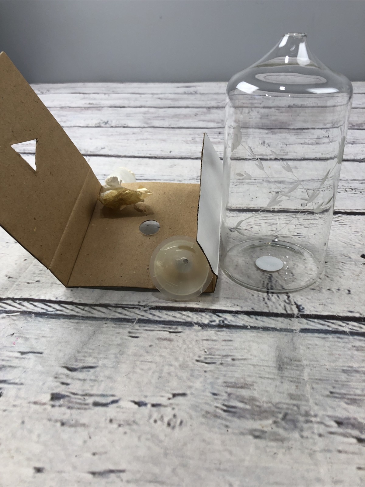 NEW Princess House Crystal Glass Oil Lamps~Princess Heritage Pattern Design #464