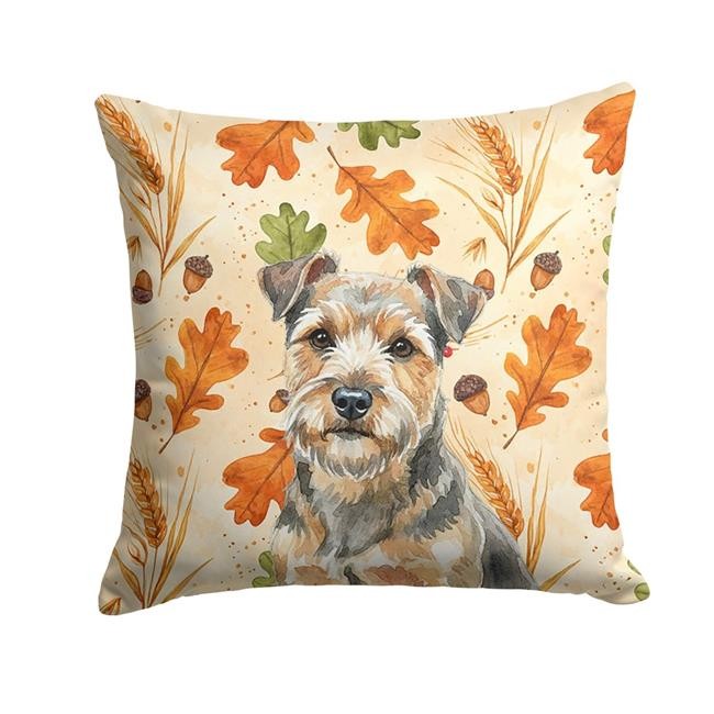 Carolines Treasures WDK7929PW1414 14 x 14 in. Grizzle & Tan Norfolk Terrier H...