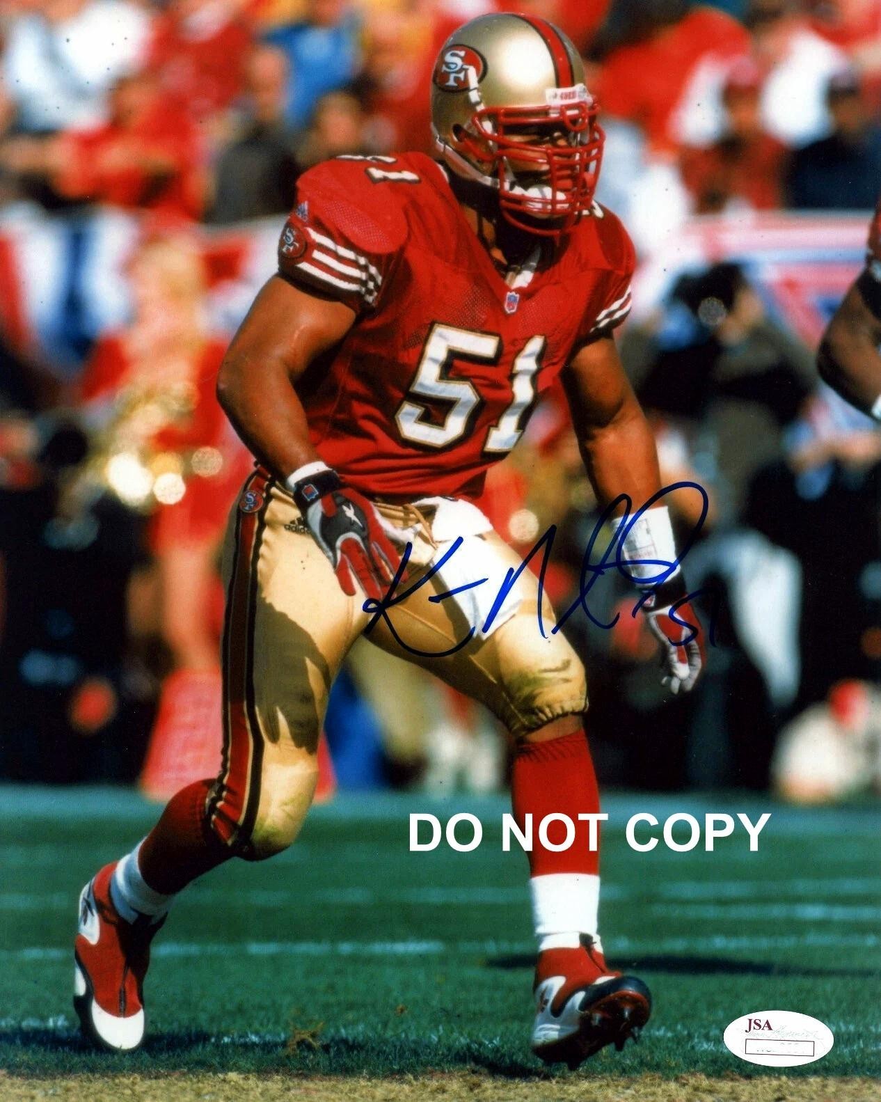 Ken Norton Jr SAN FRANCISCO 49ERS Signed Autographed REPRINT 8x10 Photo RP