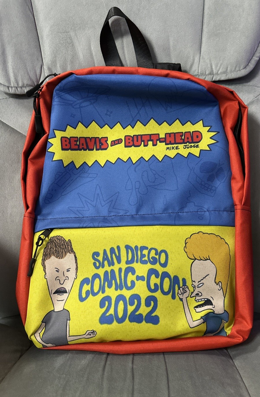 SDCC 2022 Beavis And Butthead Backpack San Diego Comic Con Exclusive Collectible