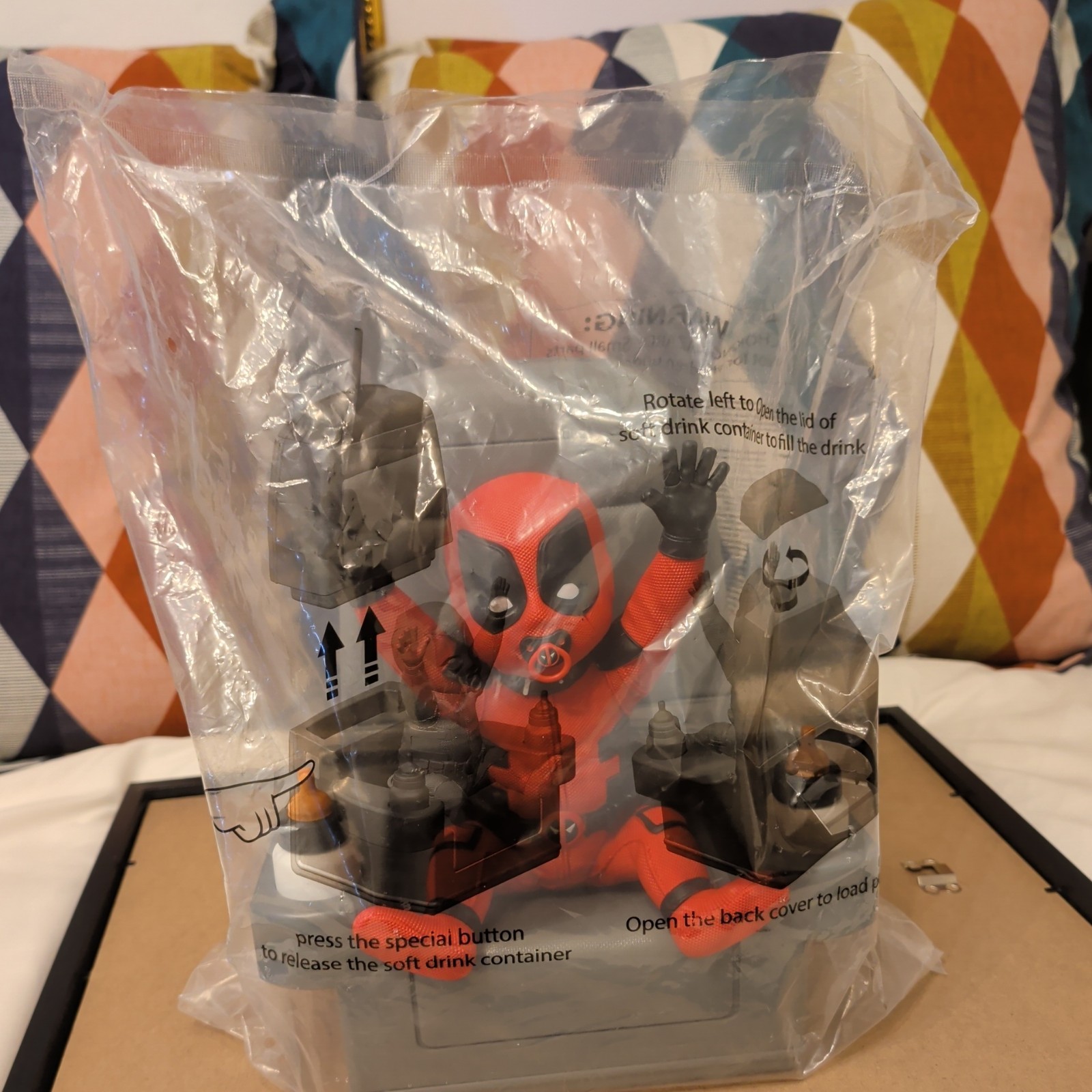 Baby Deadpool Popcorn & Drink Bucket- Cineworld Exclusive Deadpool & Wolverine  