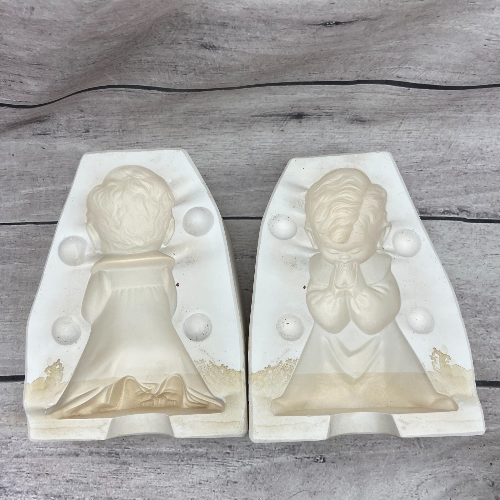 Byron Ceramic Casting Mold Praying Boy Figurines #B-66