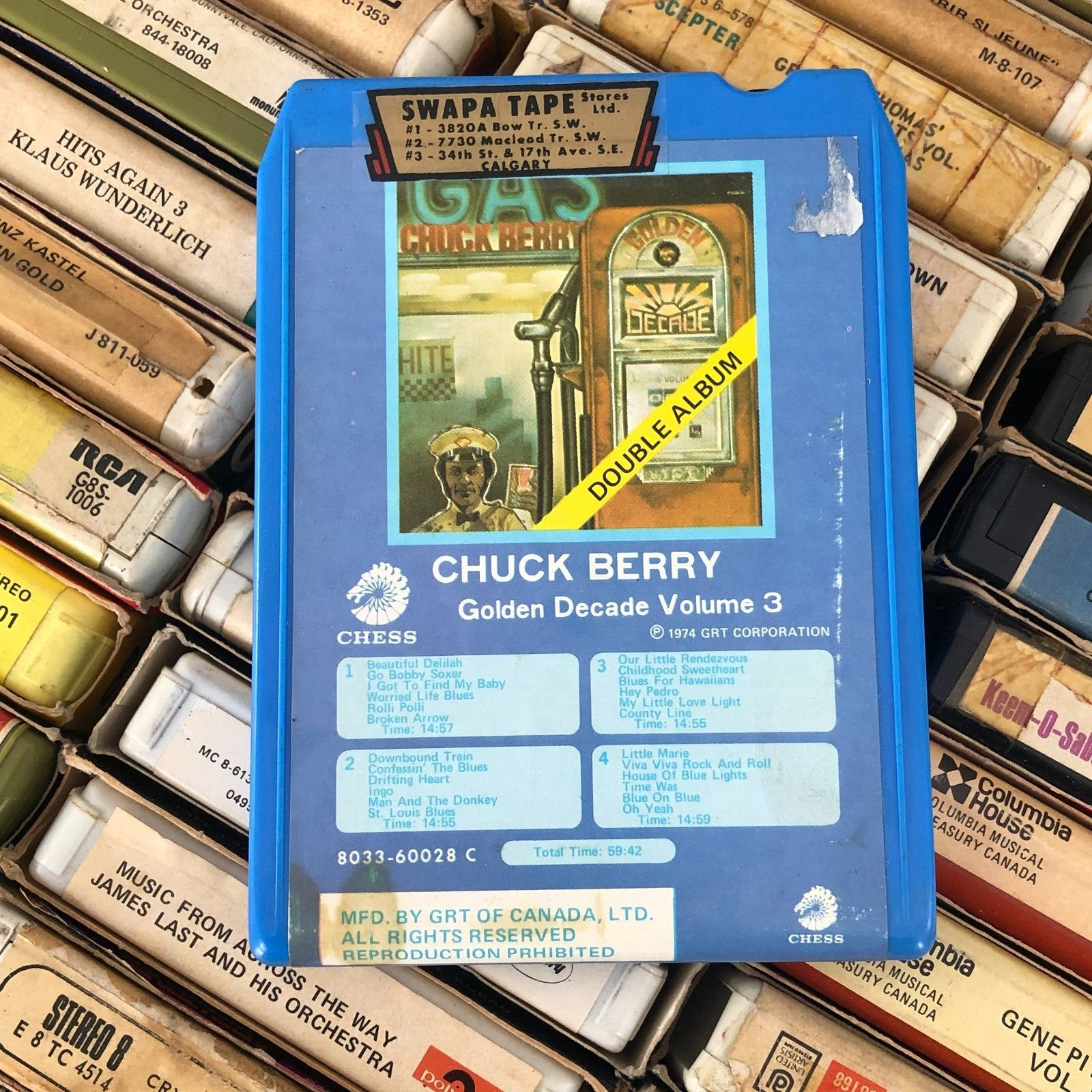 Chuck Berry  : Golden Decade Volume 3, 8 Track Tape