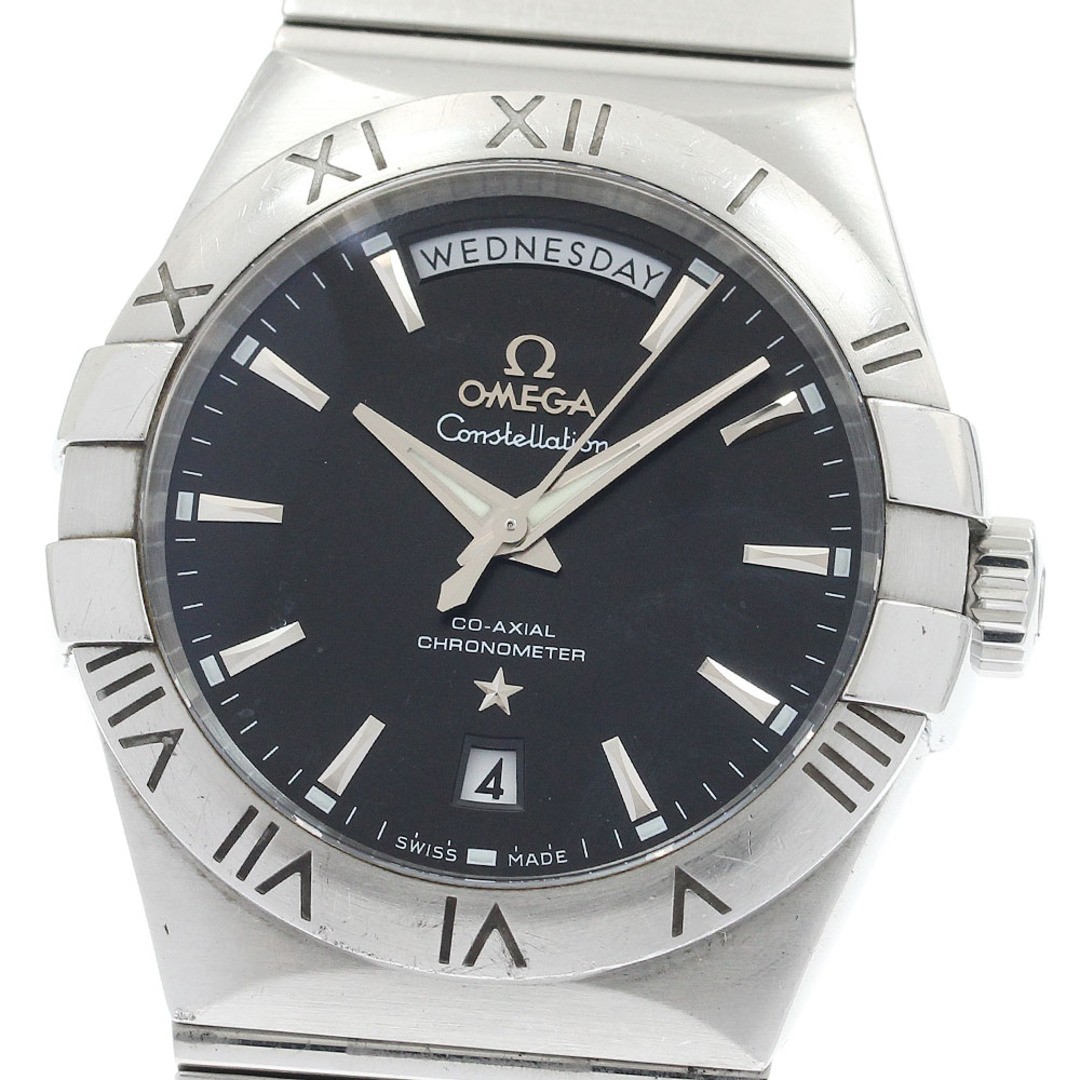 OMEGA 123.10.38.22.01.001 Constellation Day Date Co Axial Automatic Men s with