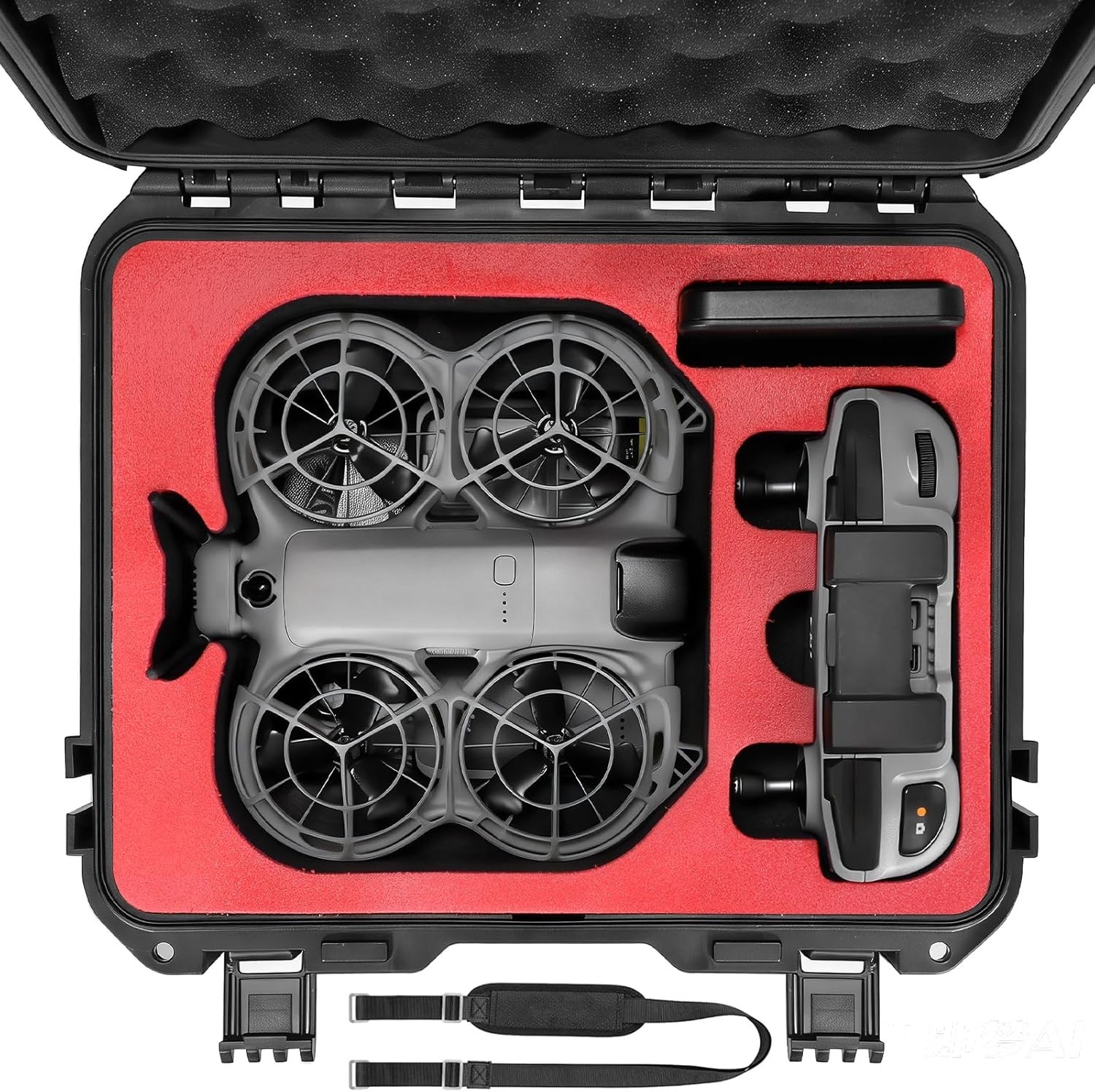 NEO 2 Case, Waterproof HardCase for DJI NEO 2 Fly More Combo Accessories, fits D