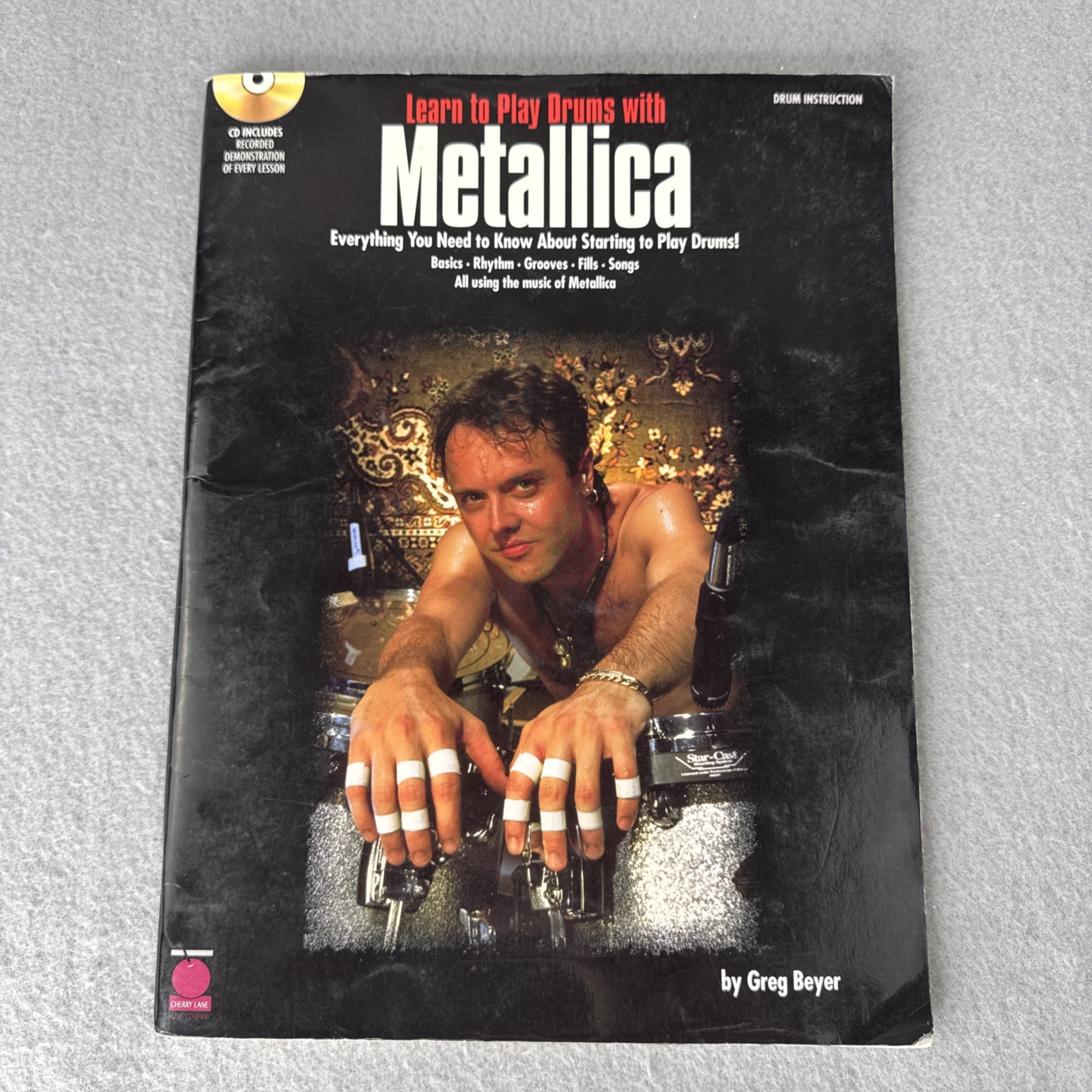 Learn to Play Drums with Metallica Percussion Book NO CD