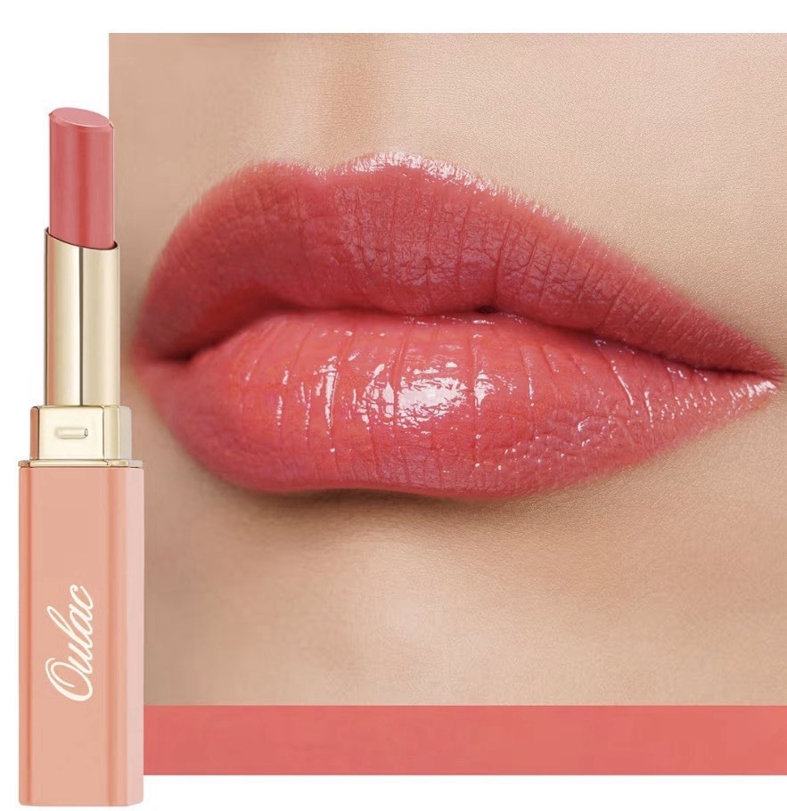 Oulac Moisture Shine Lipstick Deep Kiss Hydrating Lip Color NEW
