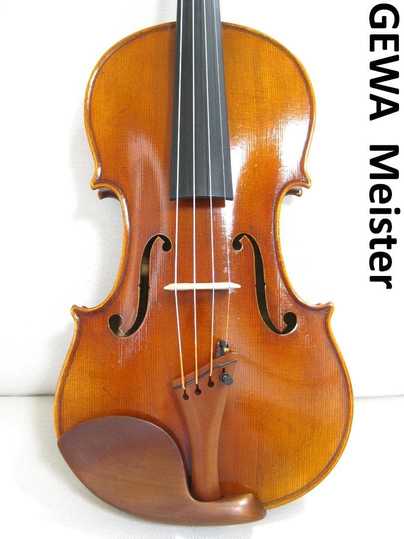 [Long-established German-made 1-piece board] GEWA Meister violin 4/4 set