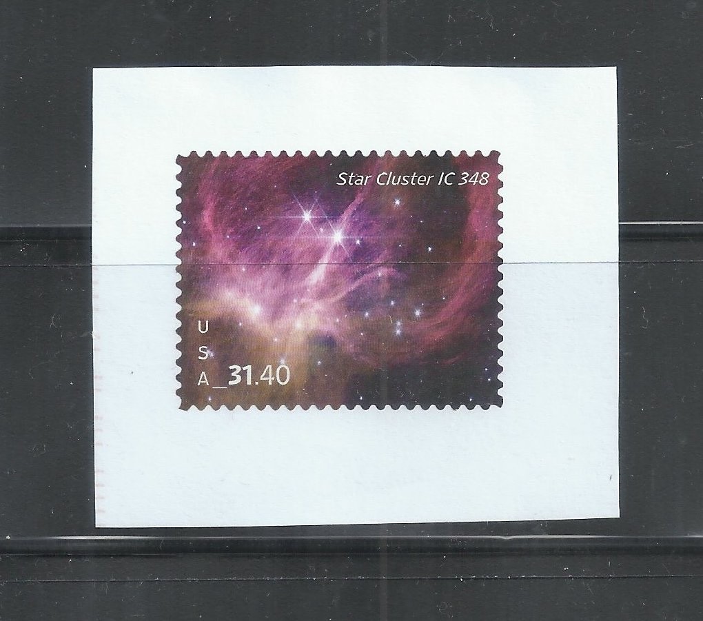 1 US STAMP. SCOTT 5955 STAR CLUSTER. USED NOT CANCELLED