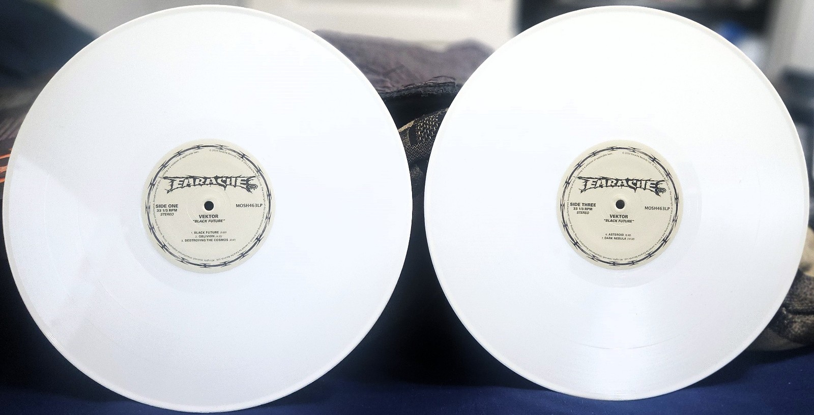 Vektor - Black Future 2X LP White Vinyl 200 LTD. Thrash Slayer Metallica Exodus