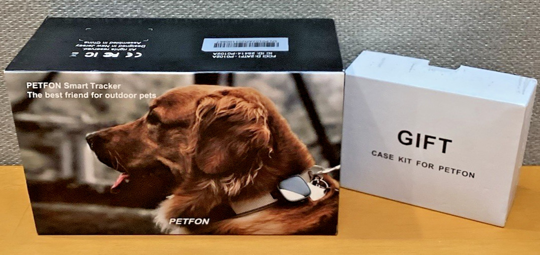 PETFON 2ATFI-P0102A Pet GPS Smart Tracker for Dogs w/ App Control-OPEN BOX ITEM