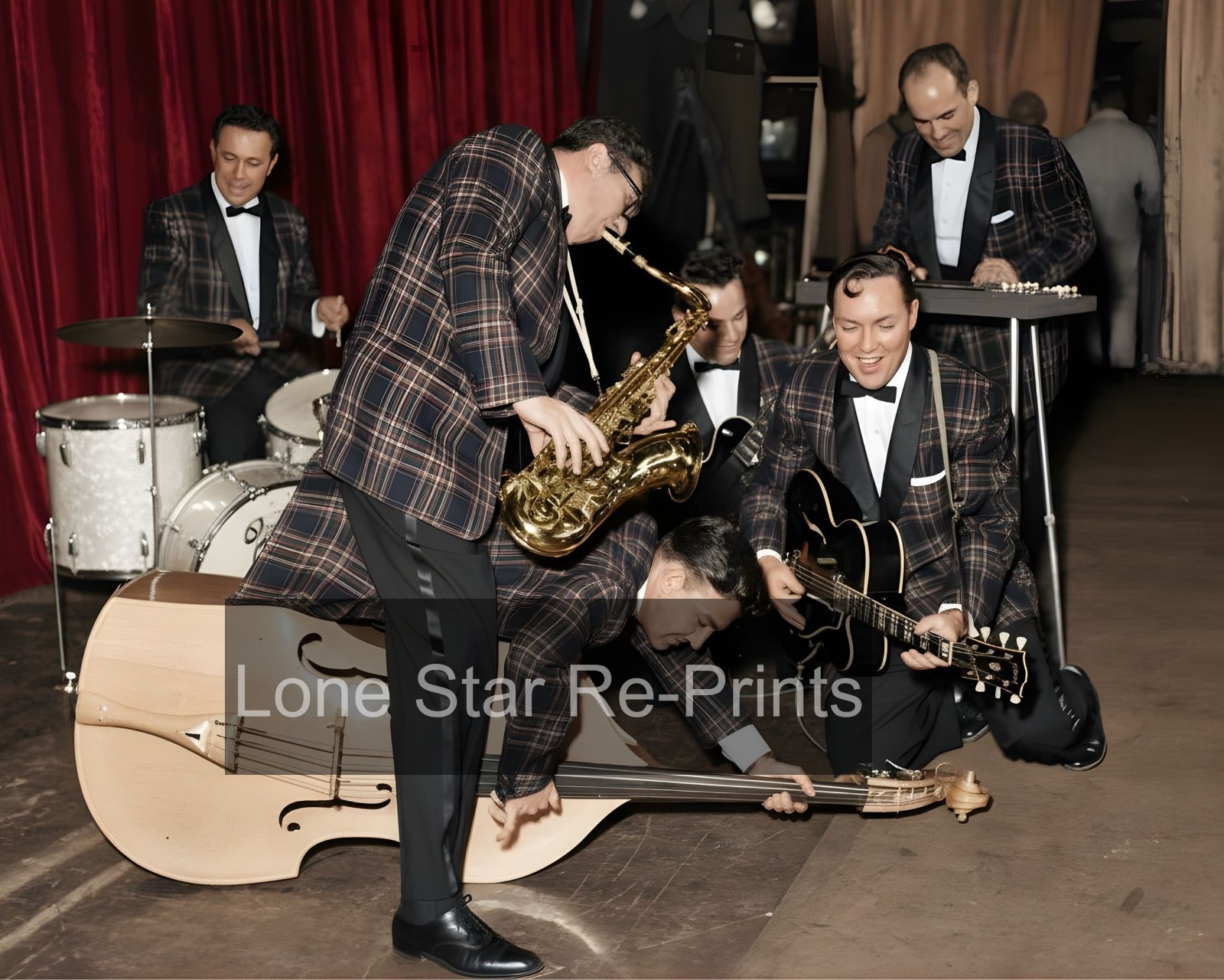 Bill Haley & The Comets   8x10 Reprint
